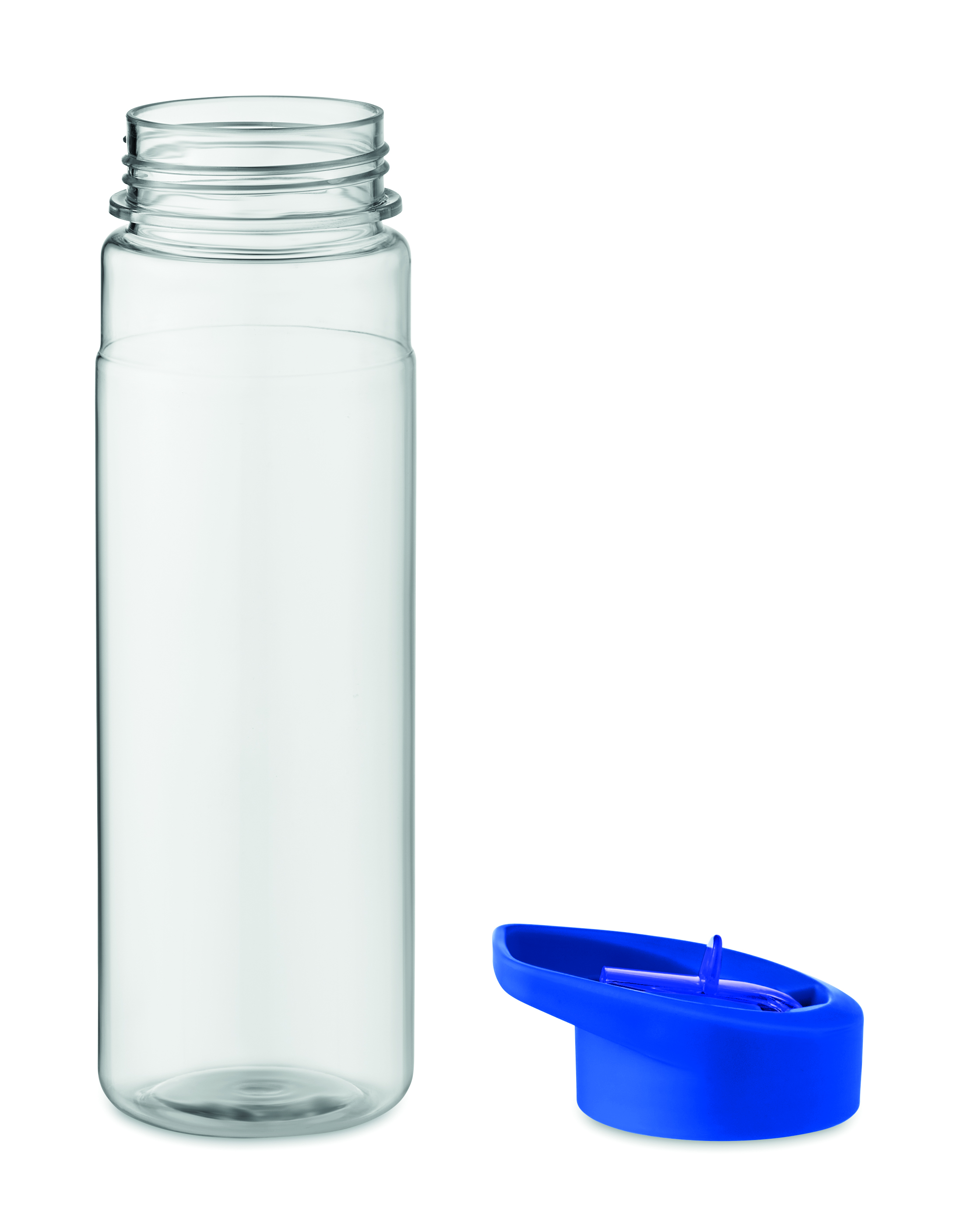 Trinkflasche RPET 650 ml ALABAMA mit Trinkhalm – bedruckbar
