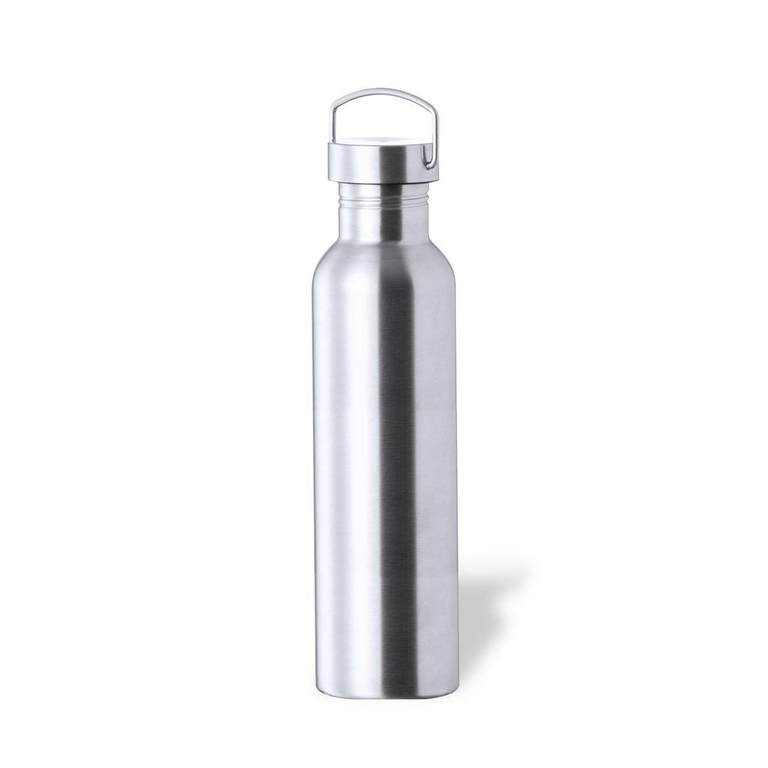 Edelstahl-Trinkflasche Whipet 1 L mit Griff – bedruckbar, BPA-frei