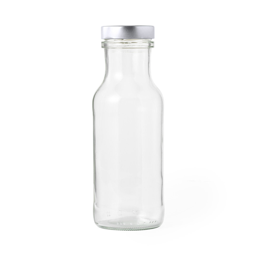 Trinkflasche Dinsak aus Glas, 785 ml, mit Metall-Schraubdeckel