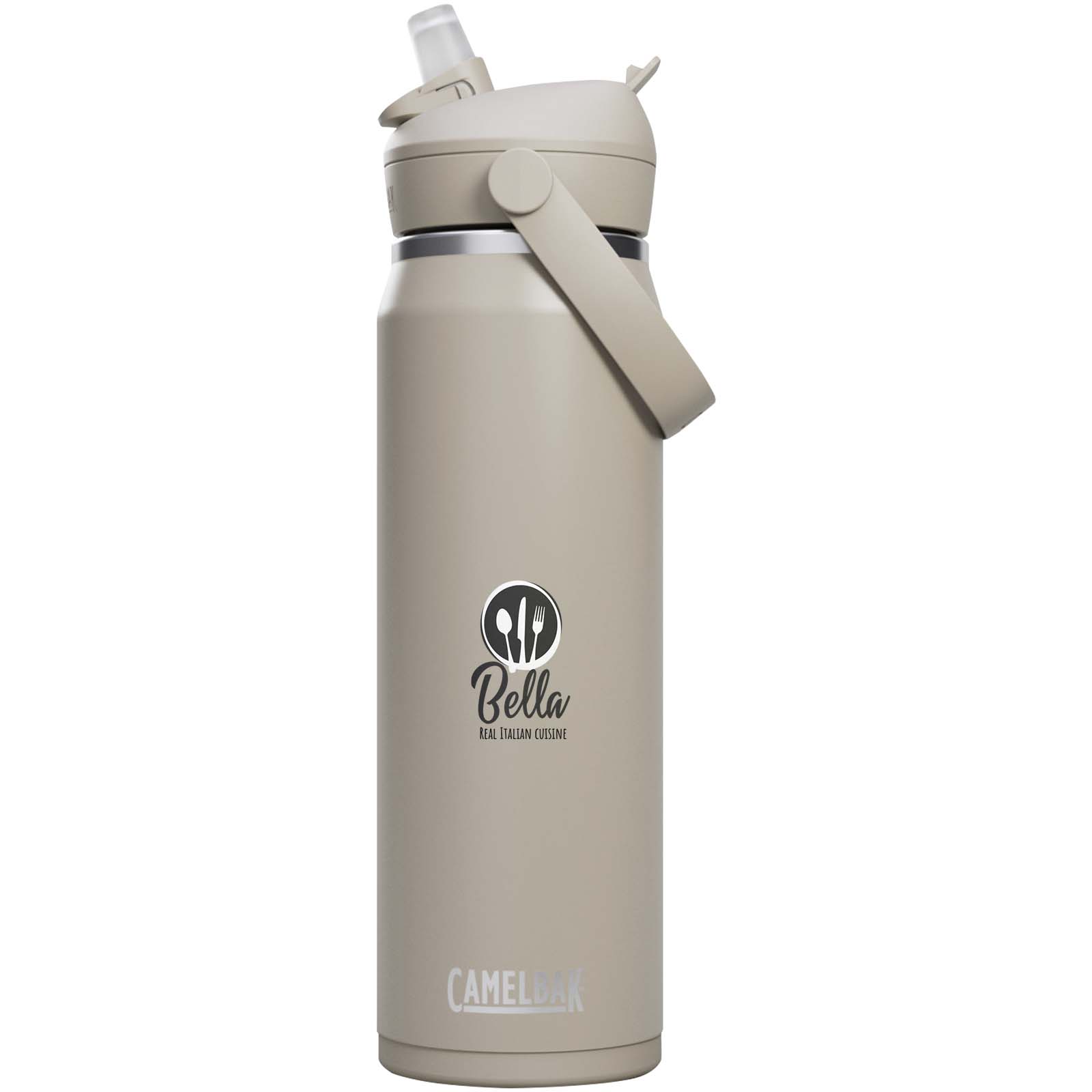 Camelbak® Thrive Flip Edelstahl Trinkflasche 740 ml mit Strohhalm