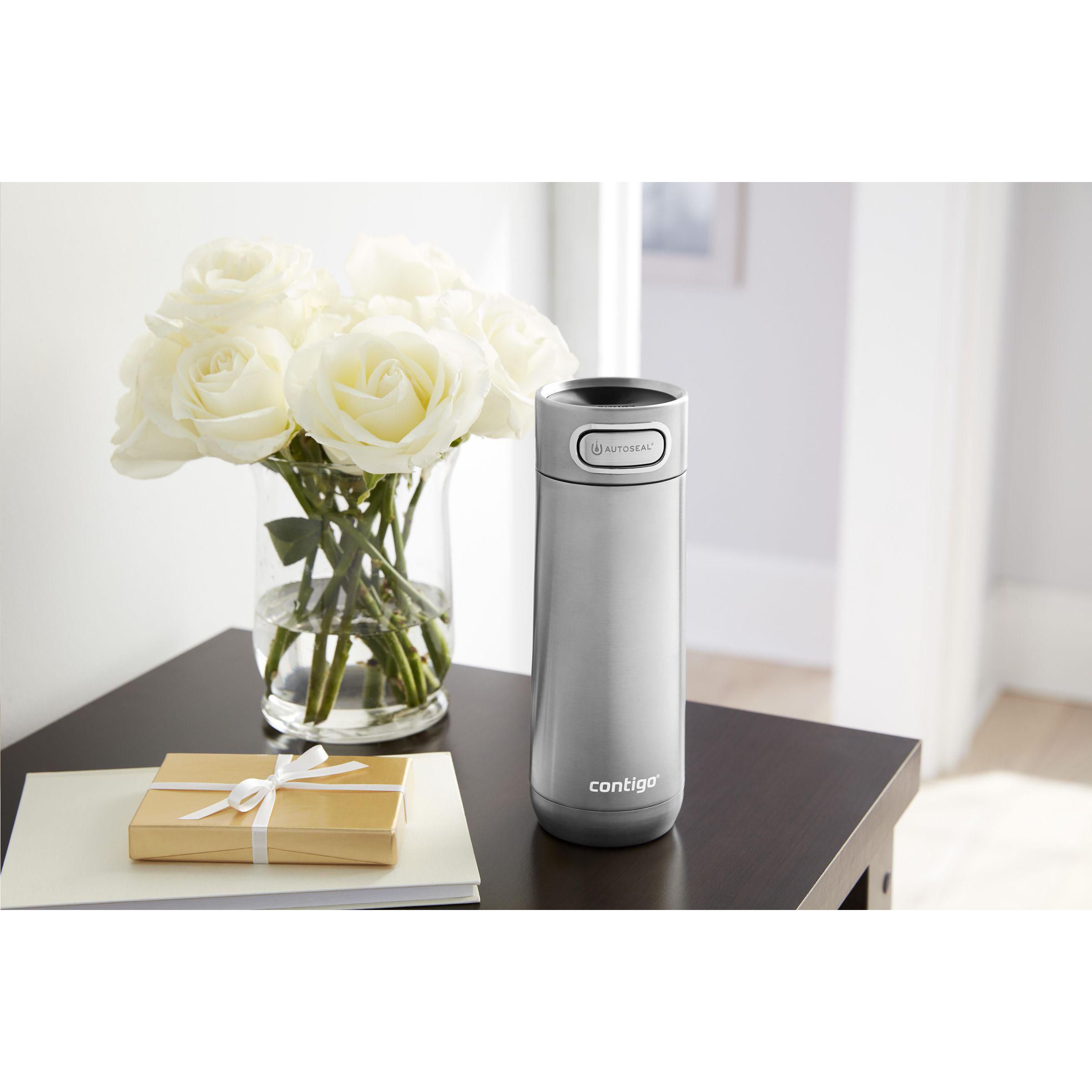 Contigo® Luxe AUTOSEAL® Thermobecher 360 ml, Edelstahl bedruckbar
