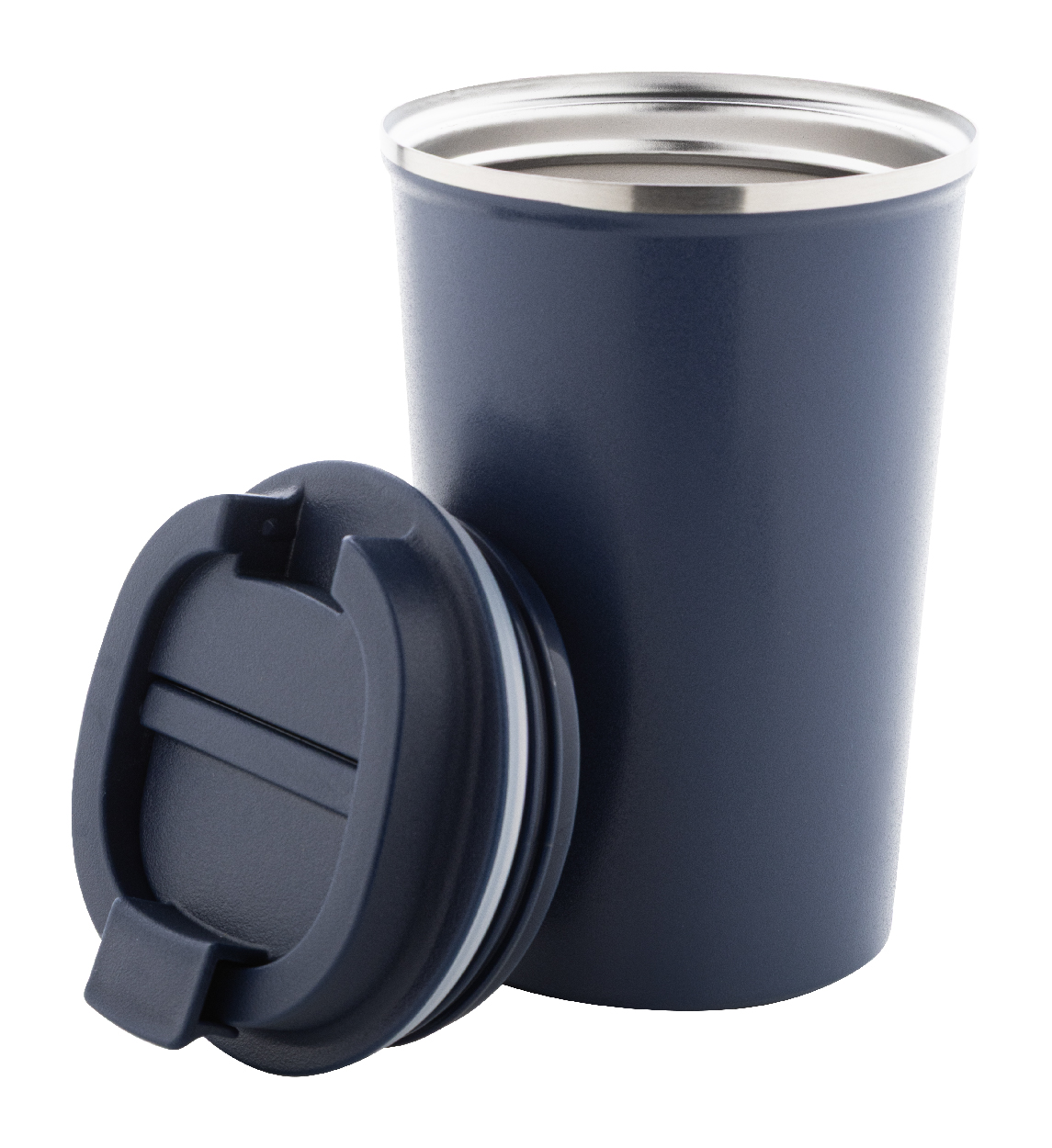 Thermobecher Indicut 350 ml – doppelwandig, Edelstahl, bedruckbar