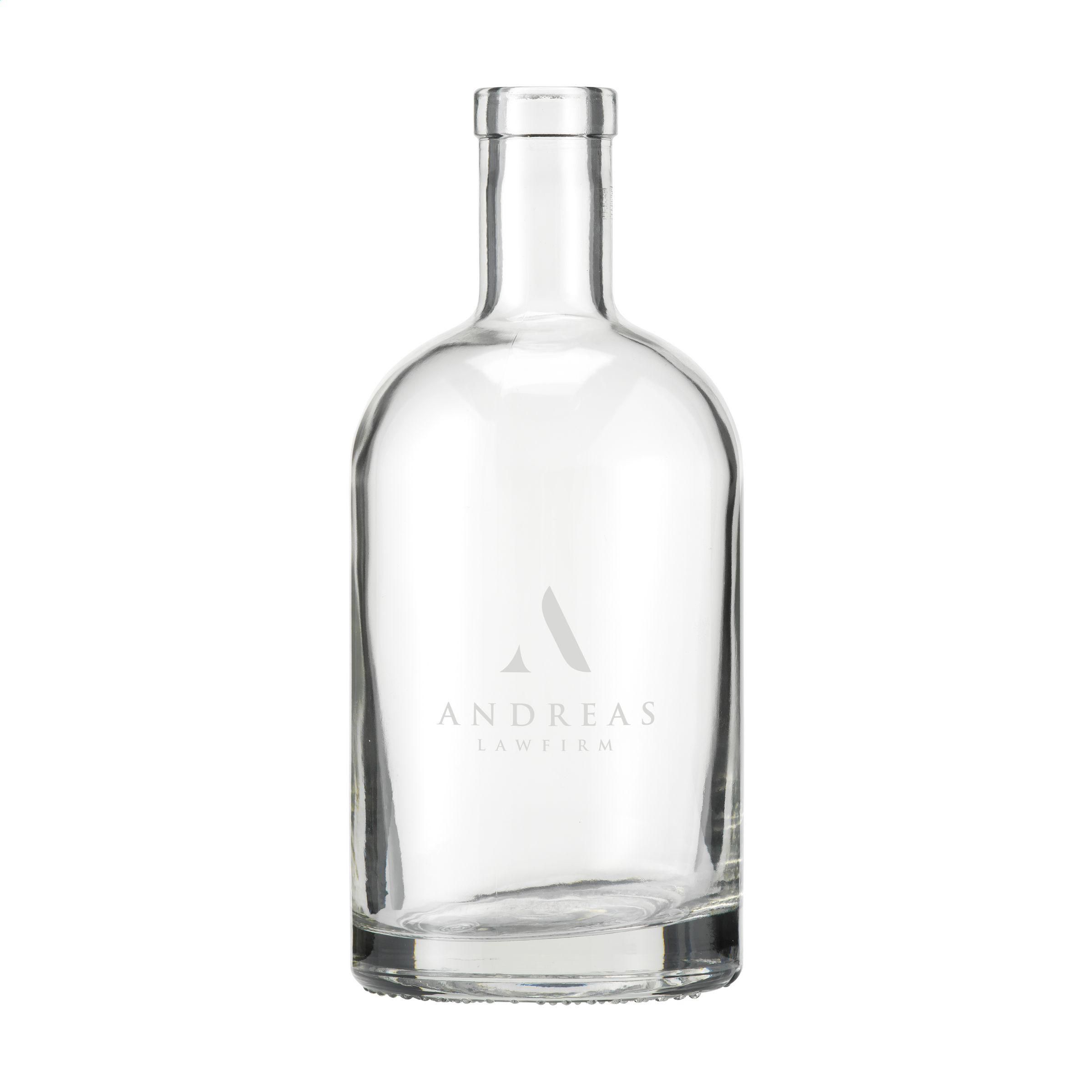 Glasflasche Helsinki 700 ml – bedruckbare Tischflasche Werbeartikel