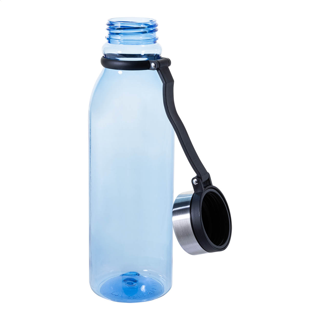 RPET Trinkflasche Kumba 830 ml, BPA-frei, mit Edelstahl-Deckel