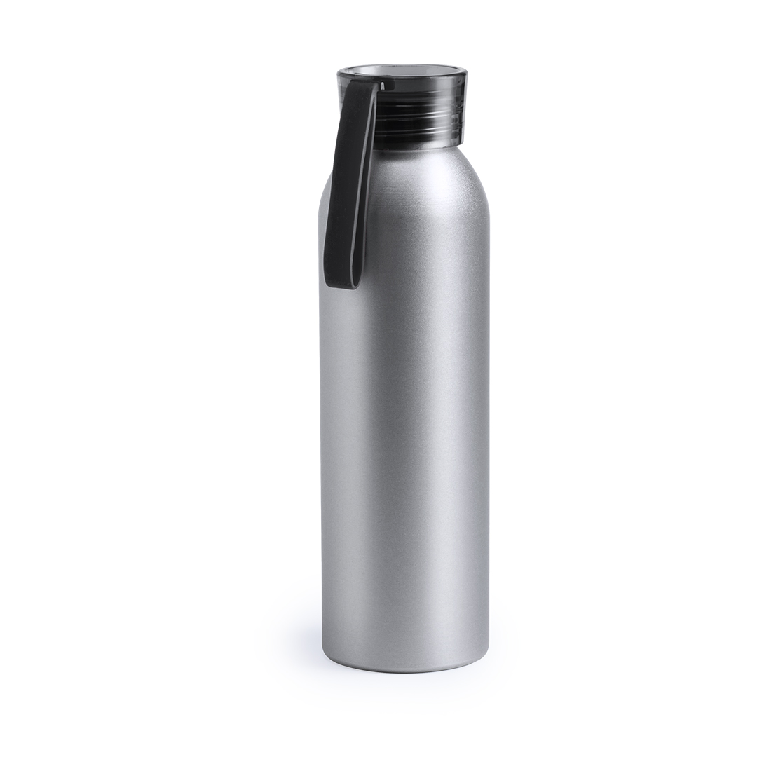 Aluminium-Trinkflasche Tukel 650 ml mit Sicherheitsdeckel & Trageriemen