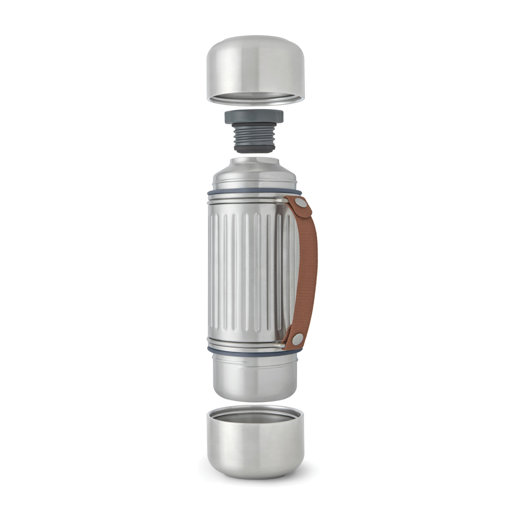 Black + Blum Explorer Duo 1L Edelstahl Isolierflasche bedruckbar