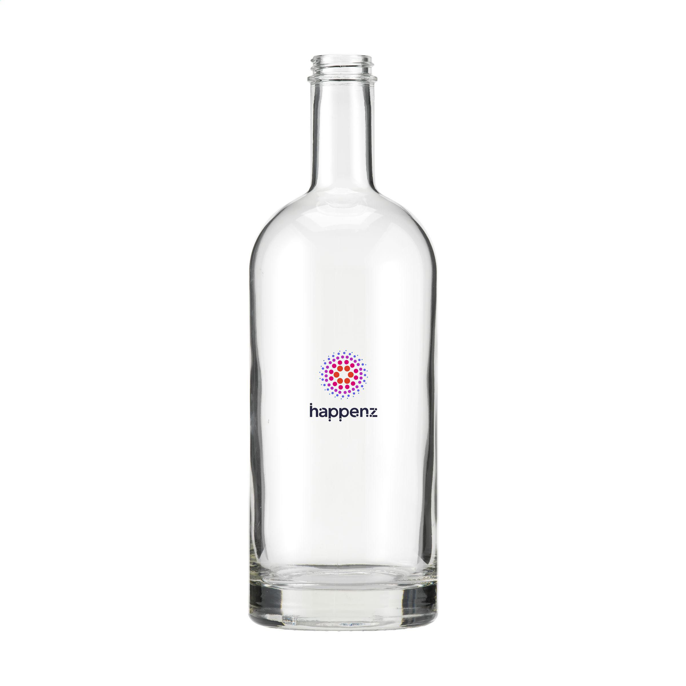 Glasflasche Helsinki 1L mit Schraubverschluss – Werbeflasche bedruckbar