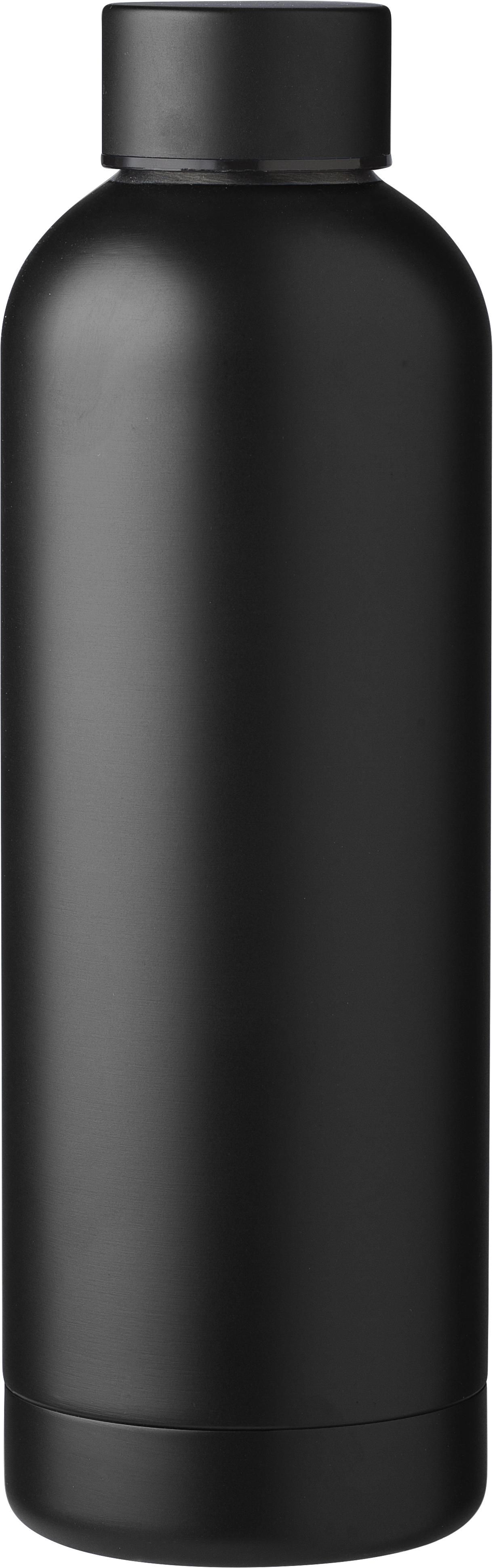 Edelstahl-Trinkflasche recycelt, 500 ml, doppelwandig, bedruckbar
