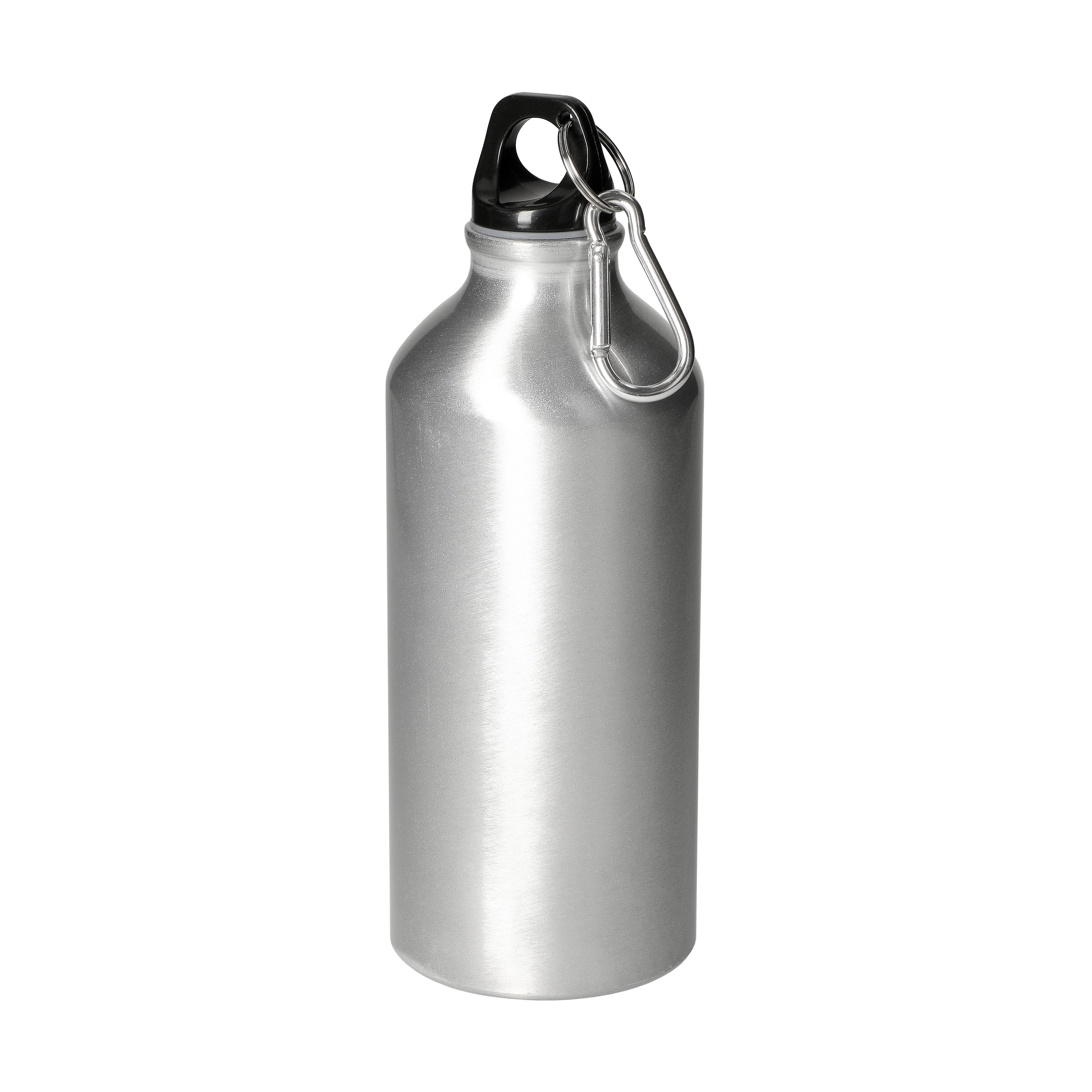 Aluminiumflasche "Sporty" 0,6 l – Sportflasche bedruckbar als Werbeartikel