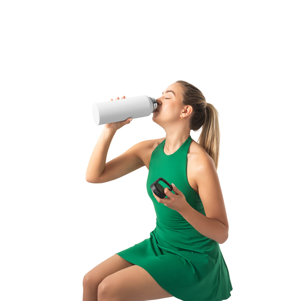 SINNER Edelstahl-Sportflasche 1200 ml, vakuumisoliert – bedruckbar