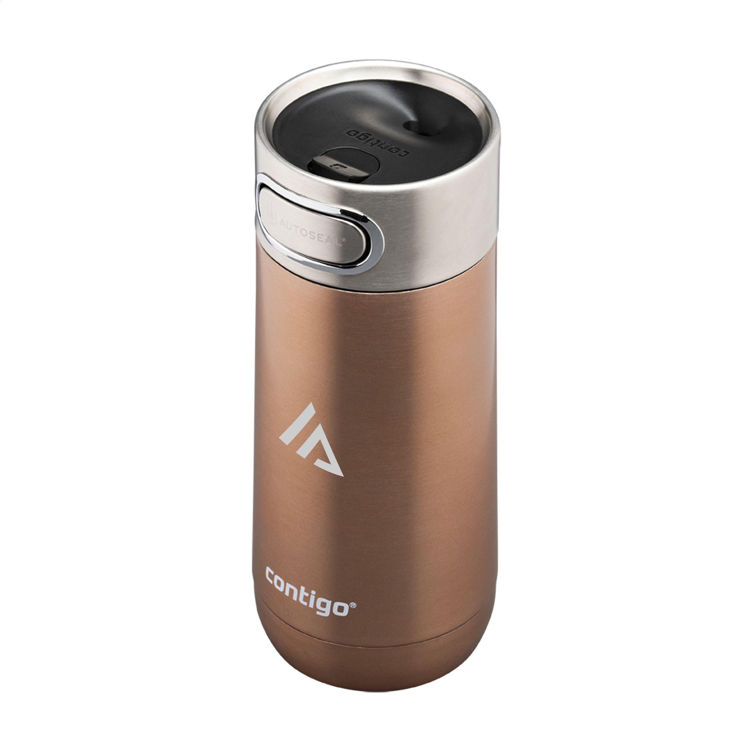 Contigo® Luxe AUTOSEAL® Thermobecher 360 ml, Edelstahl bedruckbar