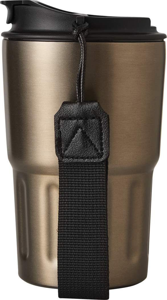 Vakuum-Trinkbecher TRAVEL MUG Edelstahl 400 ml, doppelwandig – bedruckbar