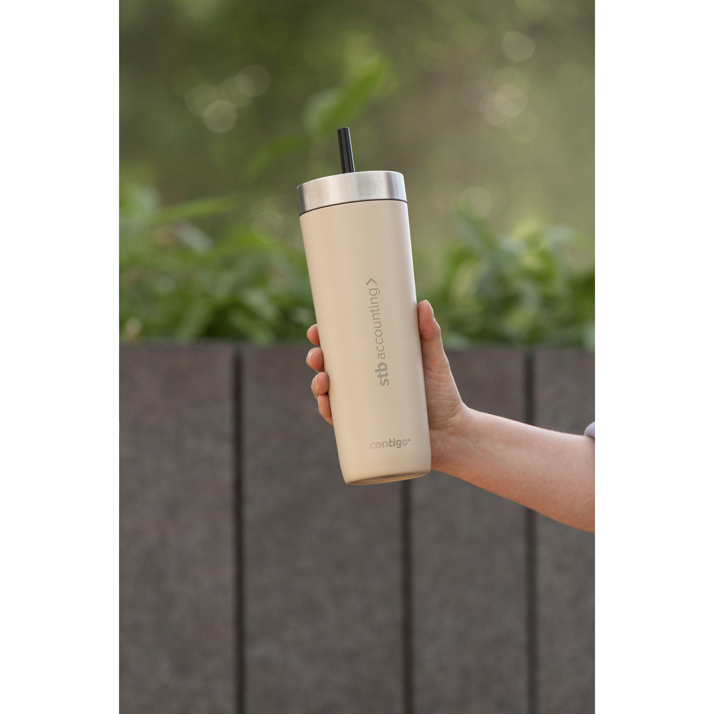 Contigo® No-Spill Tumbler 720 ml – Edelstahl Trinkbecher bedruckbar