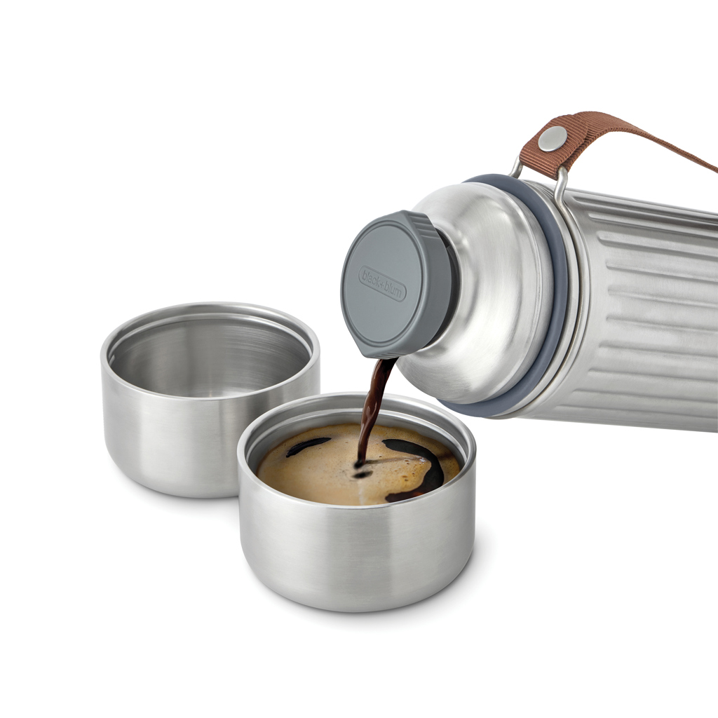 Black + Blum Explorer Duo 1L Edelstahl Isolierflasche bedruckbar