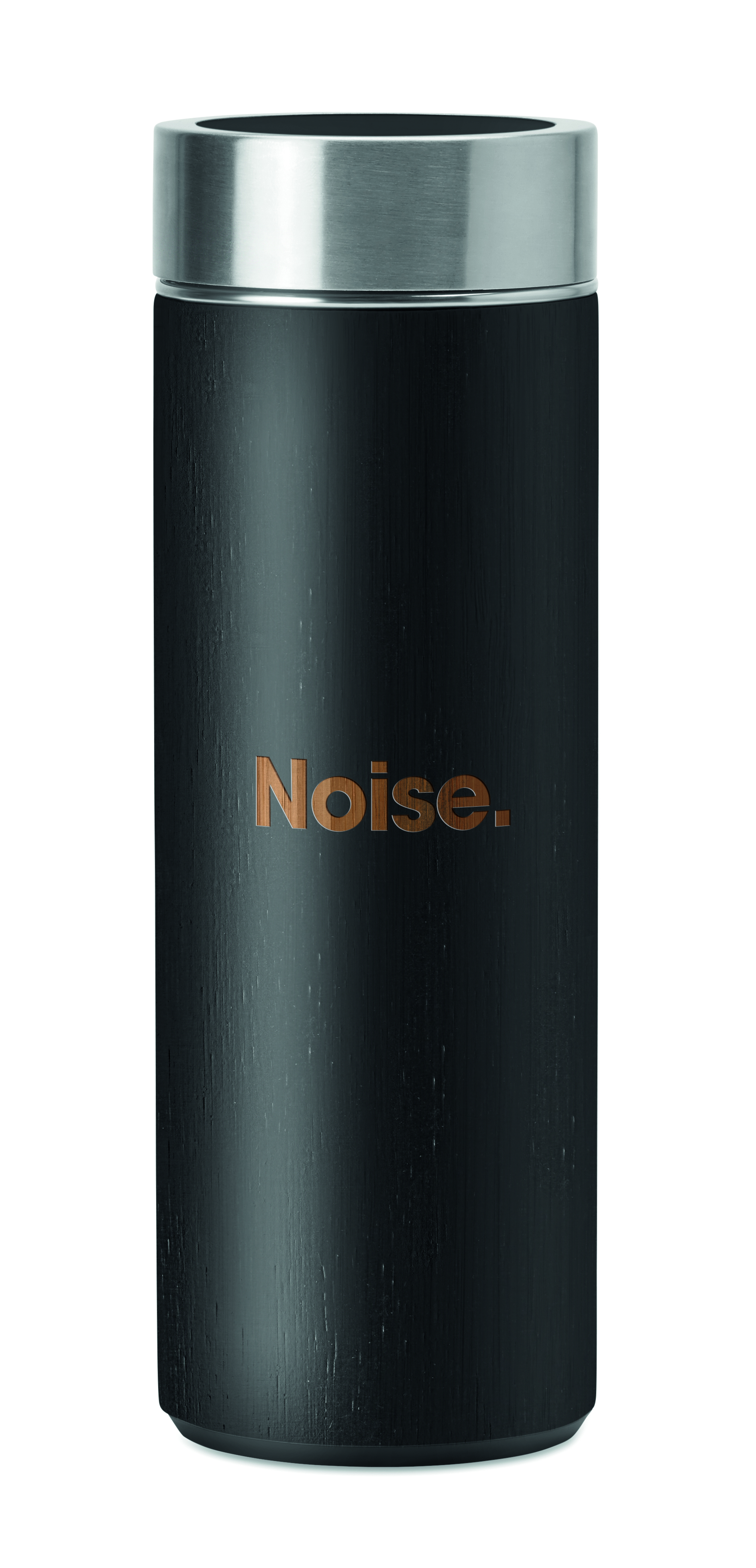 Doppelwandige Isolierflasche BATUMI – Edelstahl 400 ml mit Tee-Sieb