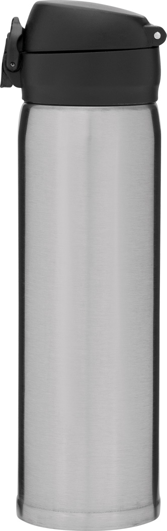 Vakuum-Trinkflasche OOLONG, Edelstahl doppelwandig 400 ml, bedruckbar
