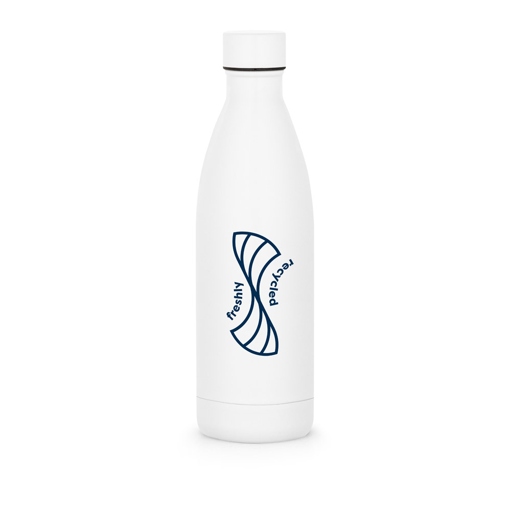 Thermosflasche 1L doppelwandig, Edelstahl recycelt – RE-BUFFON XL