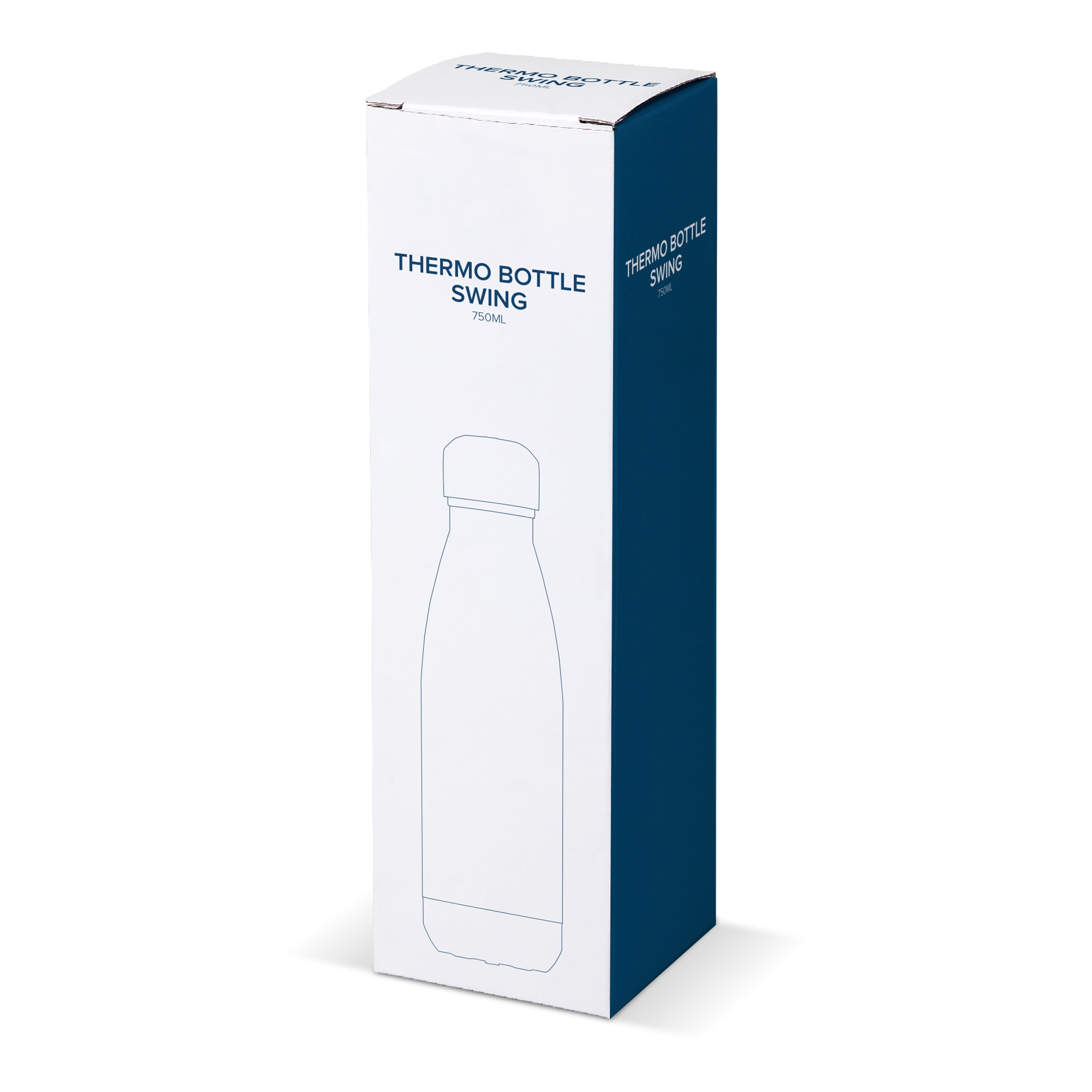 Edelstahl-Trinkflasche Swing 750 ml – doppelwandig, isoliert, bedruckbar