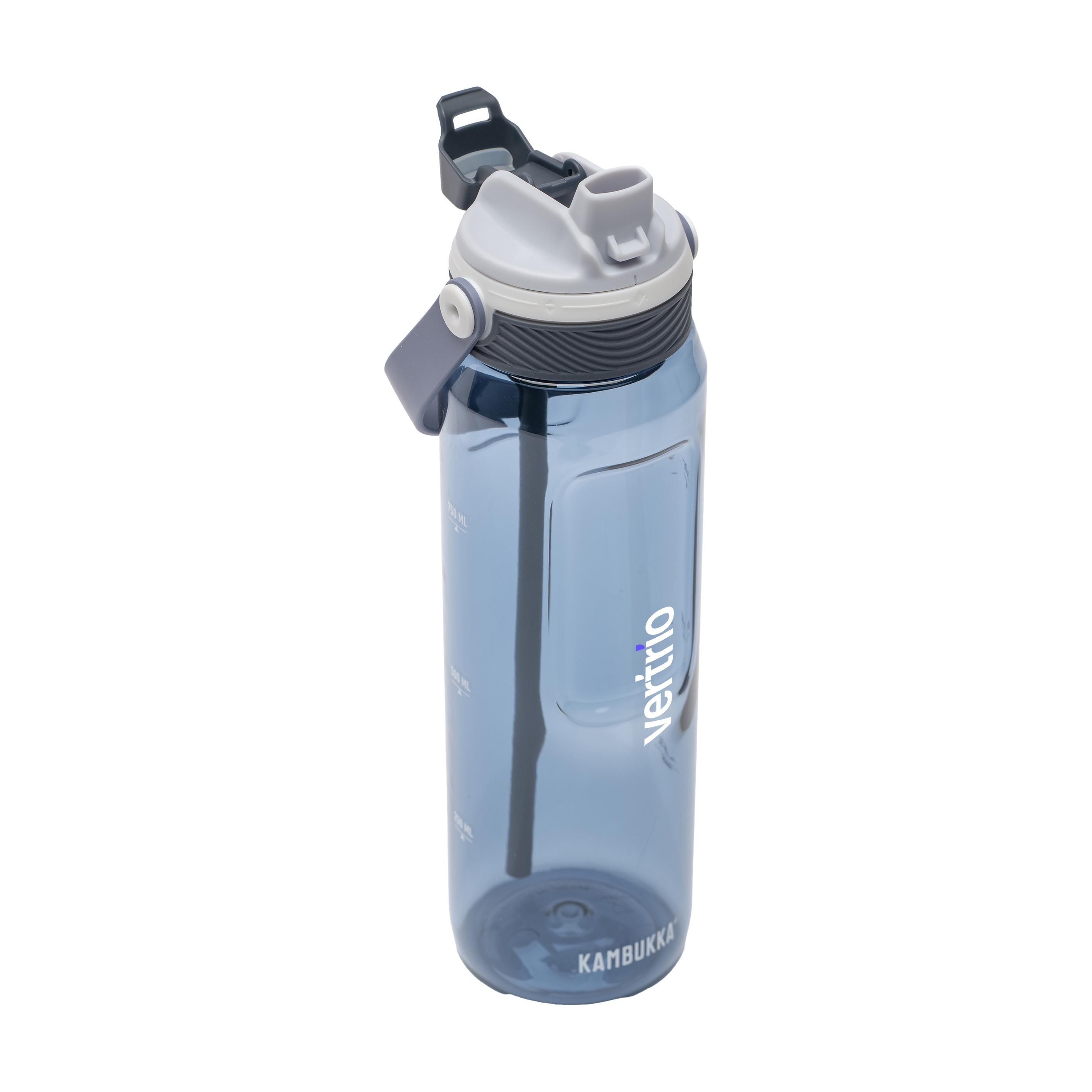 Kambukka® Dupla Hydrated Trinkflasche 1 L Tritan mit Strohhalm bedruckbar
