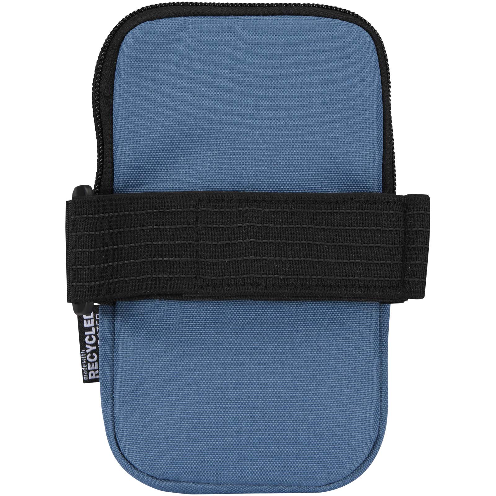 Byron Flaschentasche aus GRS recyceltem Polyester, mit Klettverschluss