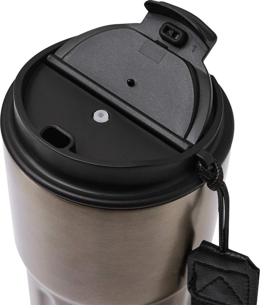 Vakuum-Trinkbecher TRAVEL MUG Edelstahl 400 ml, doppelwandig – bedruckbar