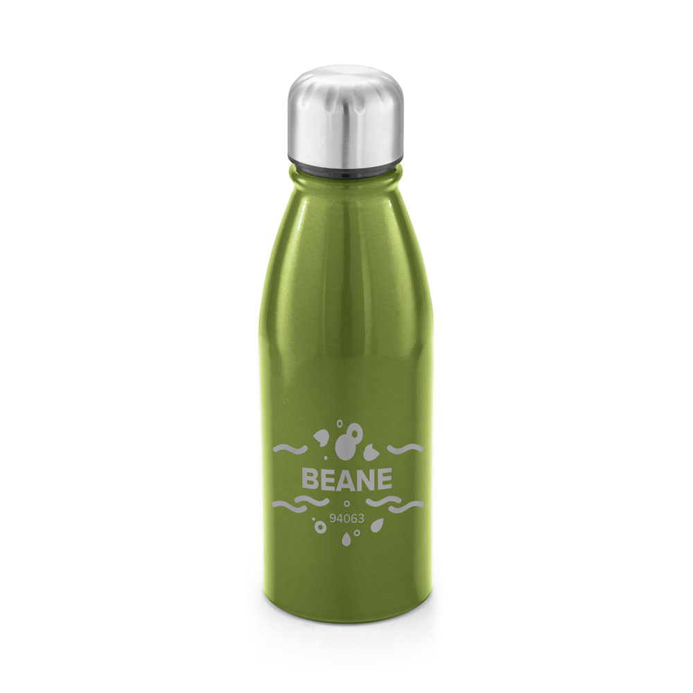 BEANE Aluminium-Sportflasche 500 ml - Trinkflasche bedruckbar, viele Farben