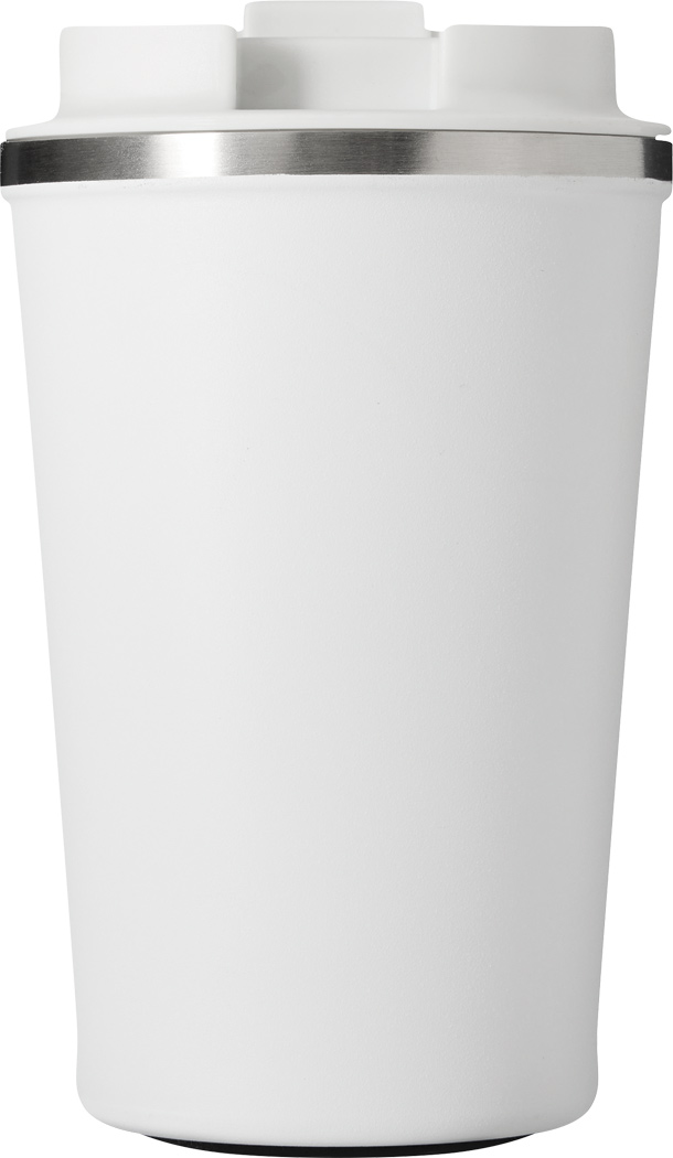 Vakuum-Isolierbecher VELOMUG 350 ml Edelstahl, doppelwandig, bedruckbar