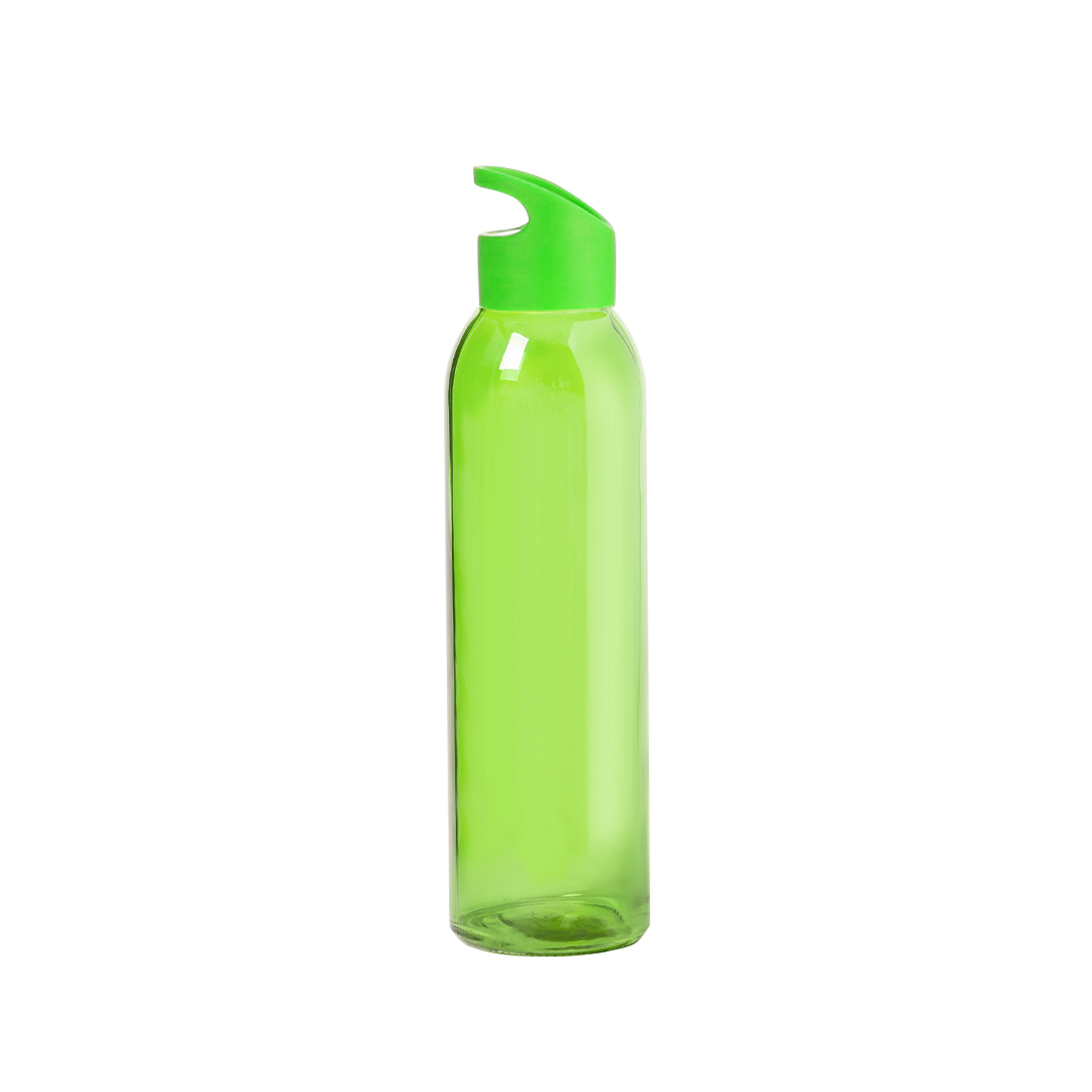 Trinkflasche Tinof aus Glas, 470 ml – bedruckbar als Werbeartikel