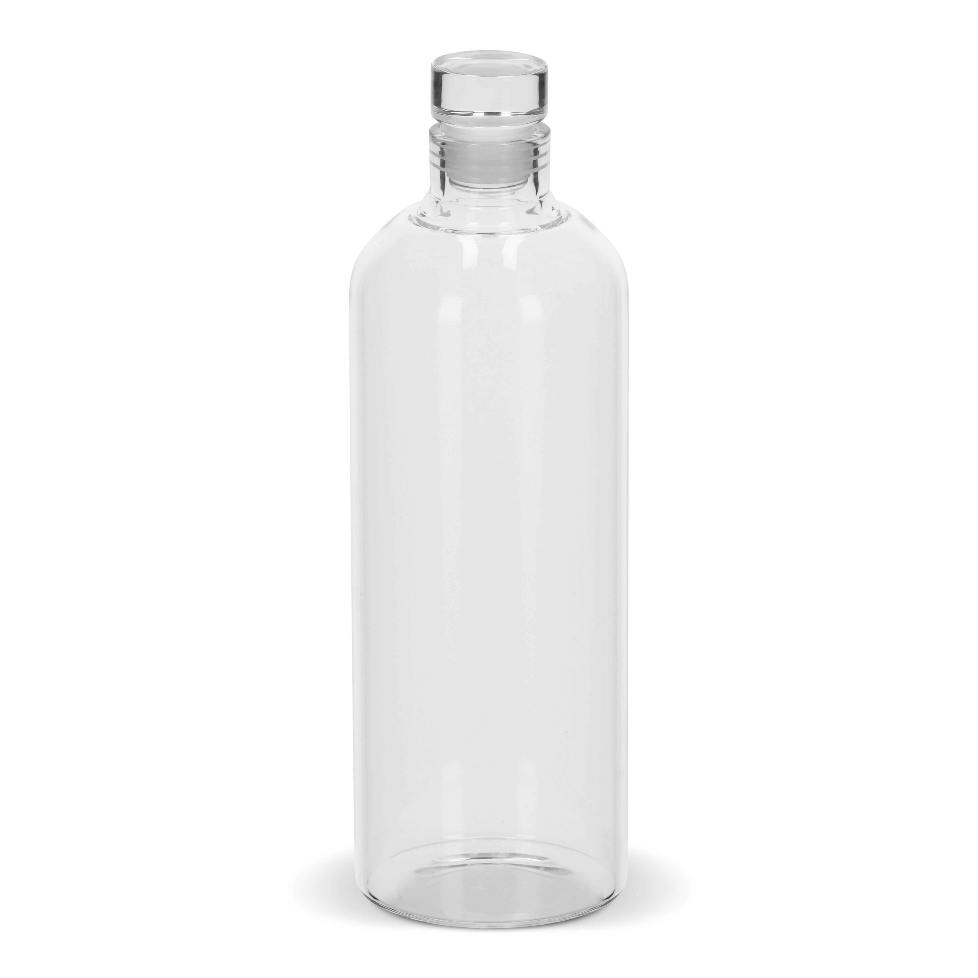Glasflasche 1000 ml aus Borosilikatglas – Trinkflasche bedruckbar