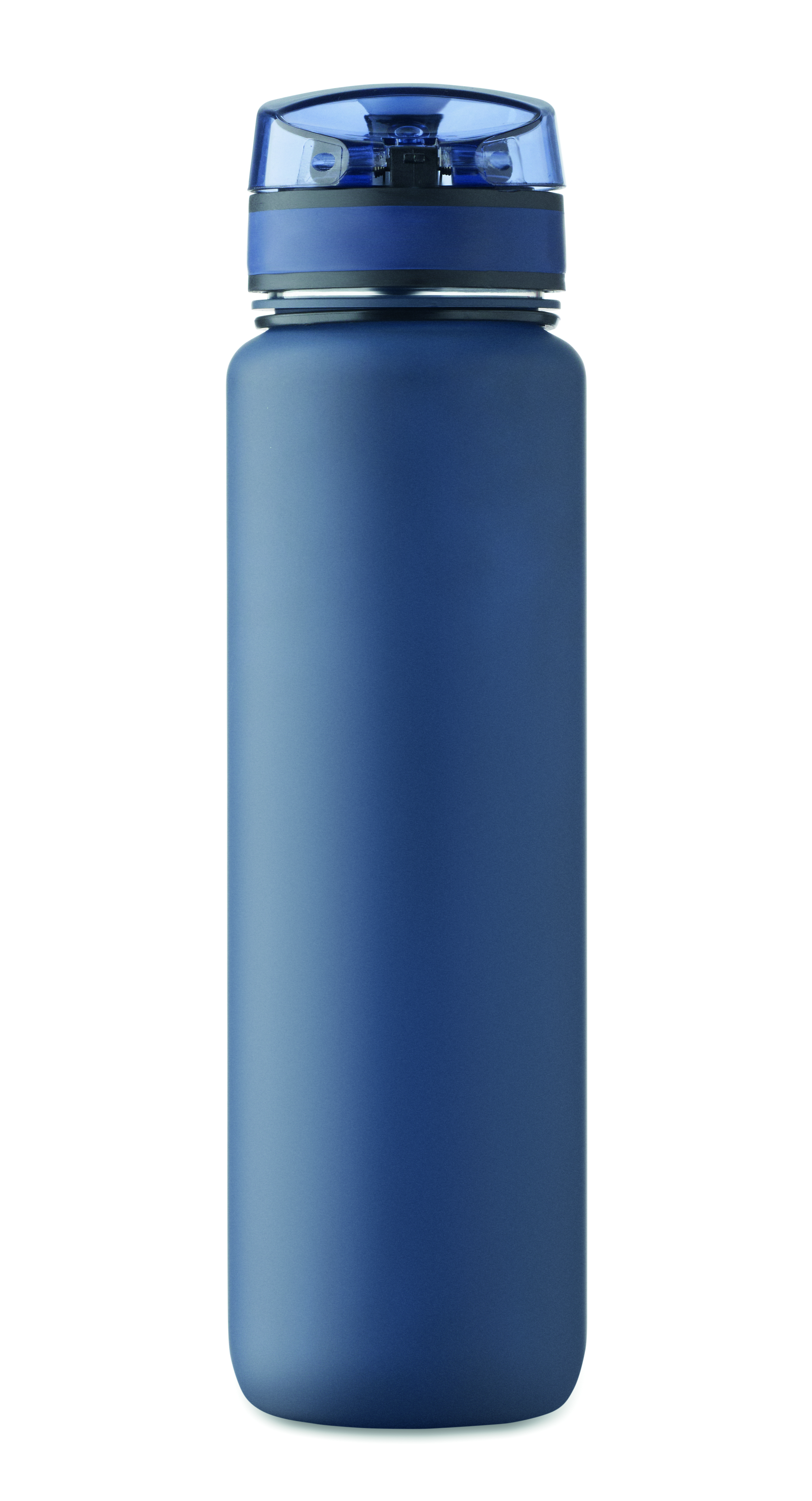 Sport-Trinkflasche RPET 1L ISFORDEN MARK – bedruckbar, mit Trageriemen