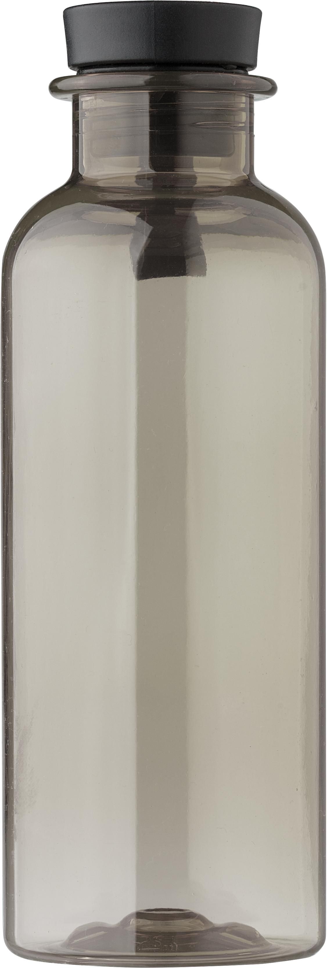 rPET-Trinkflasche 500 ml Laia – mit Bambusdeckel & Silikon-Tragegurt