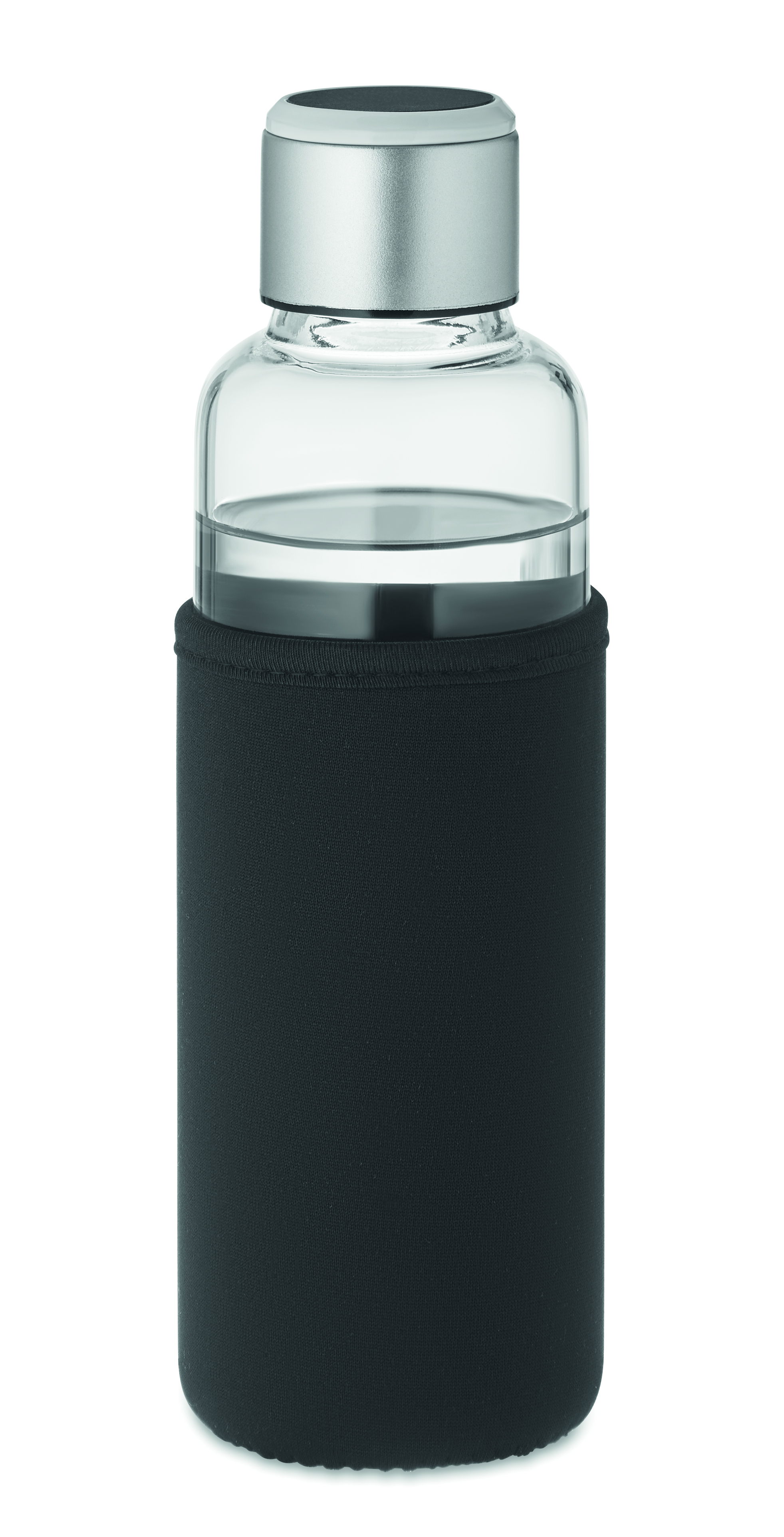 Glasflasche 500ml mit Trink-Erinnerung – Borosilikatglas bedruckbar