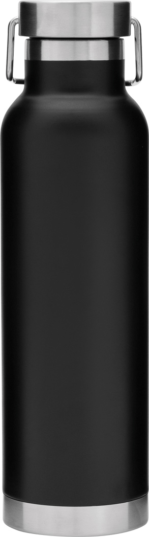 Vakuum-Isolierflasche MILITARY Edelstahl 650 ml – bedruckbar als Werbeartikel