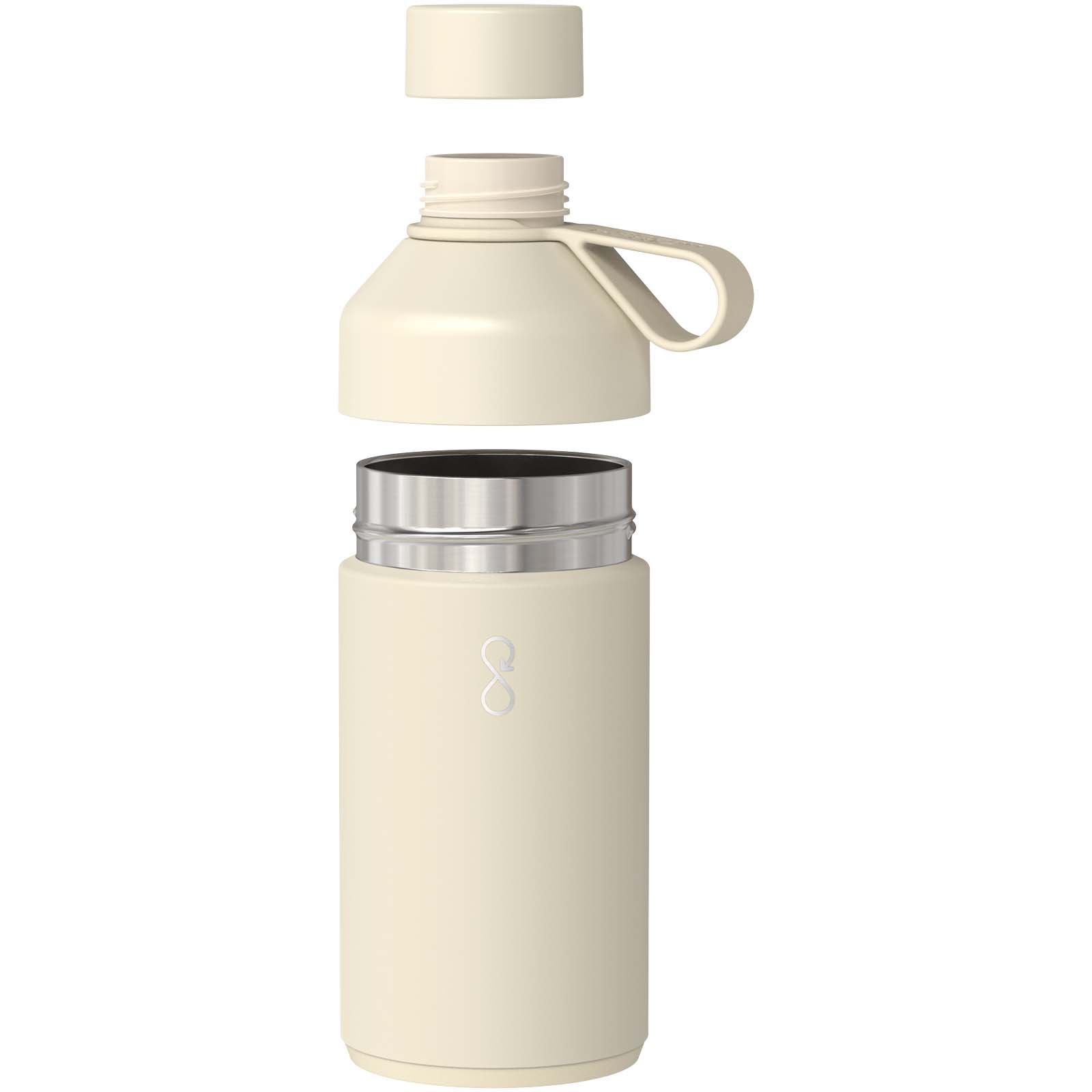 Ocean Bottle 750 ml Trinkflasche – vakuumisoliert, Edelstahl, bedruckbar