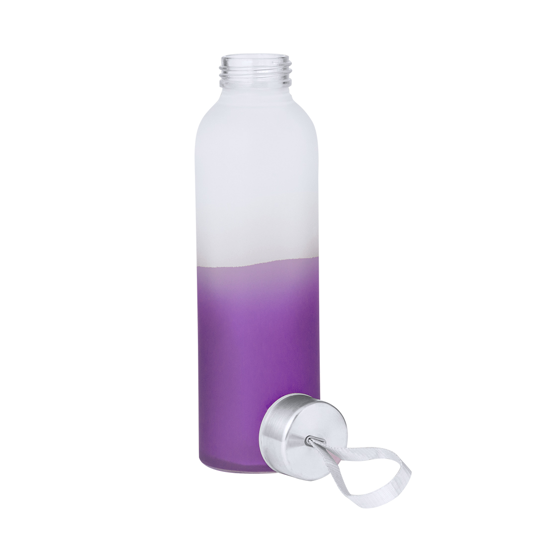 Trinkflasche Nortalik 500 ml – Glas & Edelstahl, bedruckbar