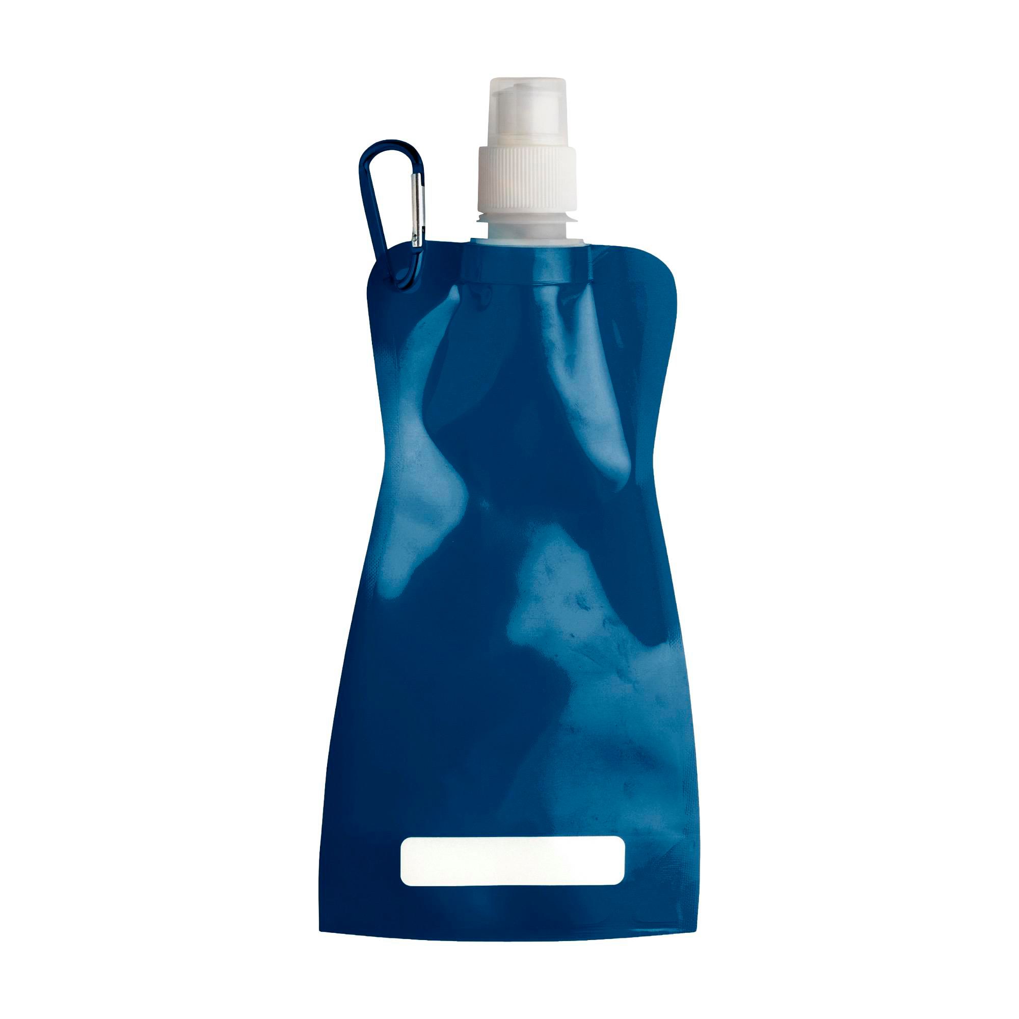 Faltbare Trinkflasche Bailey aus Kunststoff, ca. 400 ml, mit Karabiner