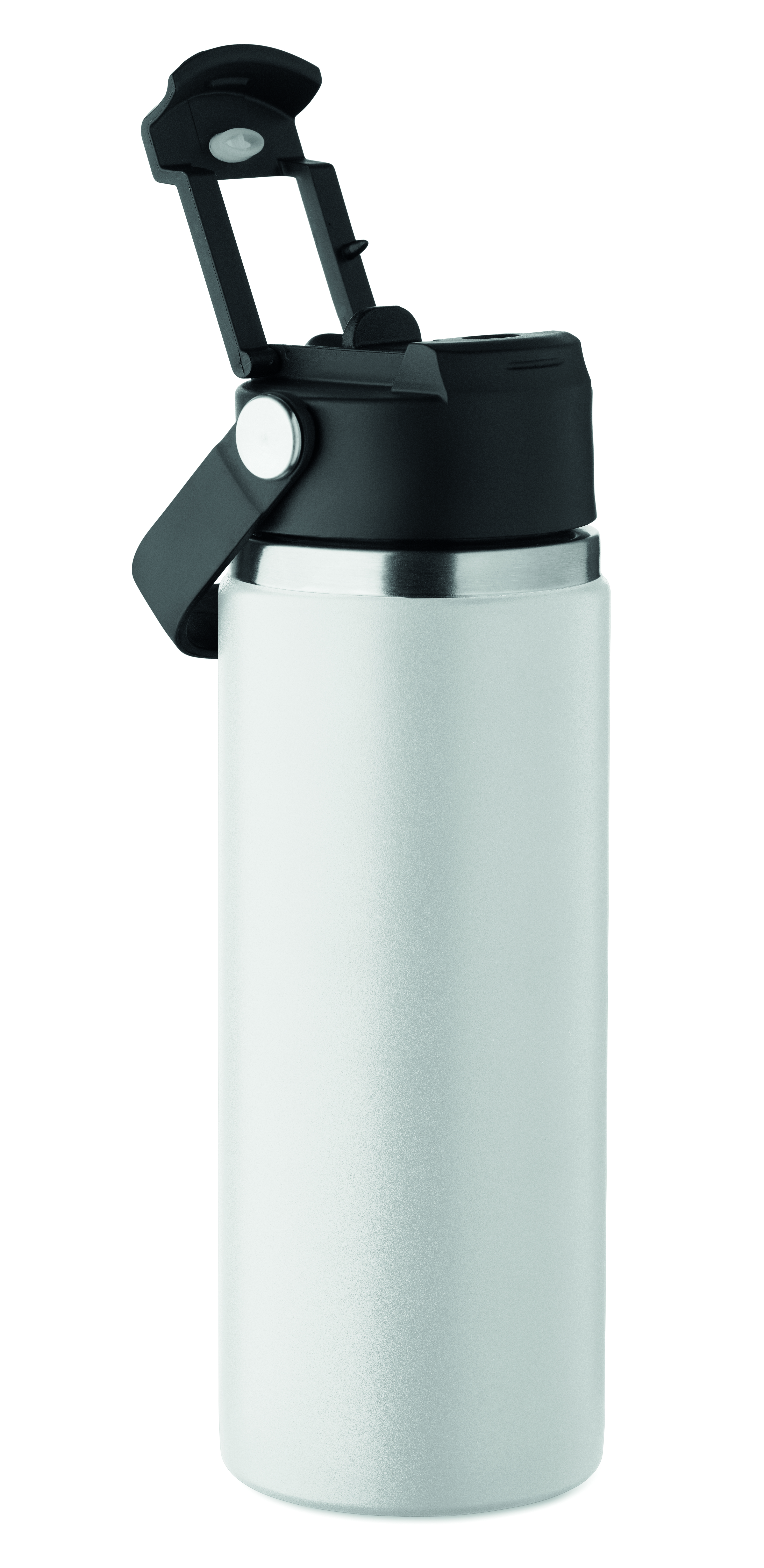 Isolierflasche 500 ml SUMA GRIP – Edelstahl, doppelwandig, bedruckbar