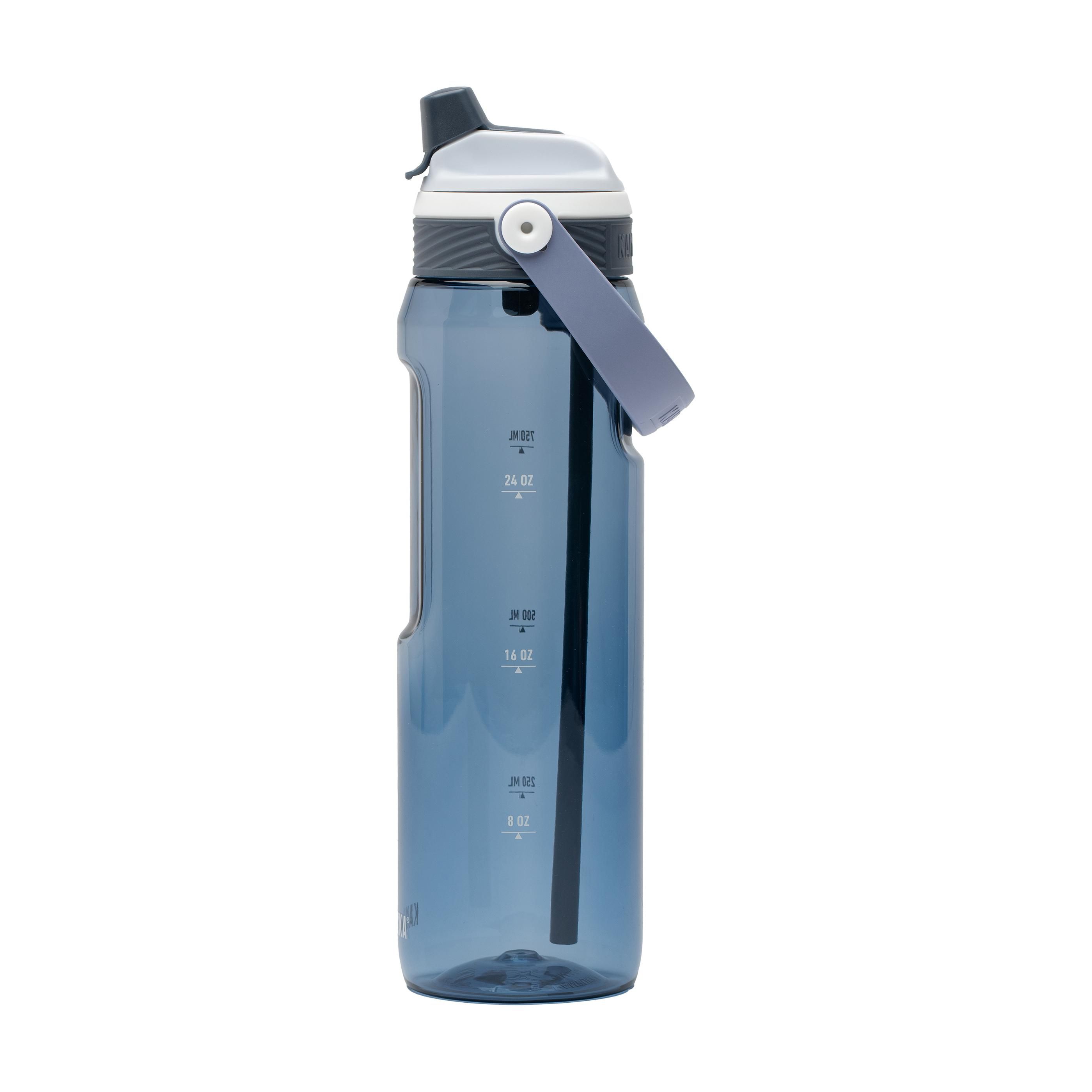 Kambukka® Dupla Hydrated Trinkflasche 1 L Tritan mit Strohhalm bedruckbar
