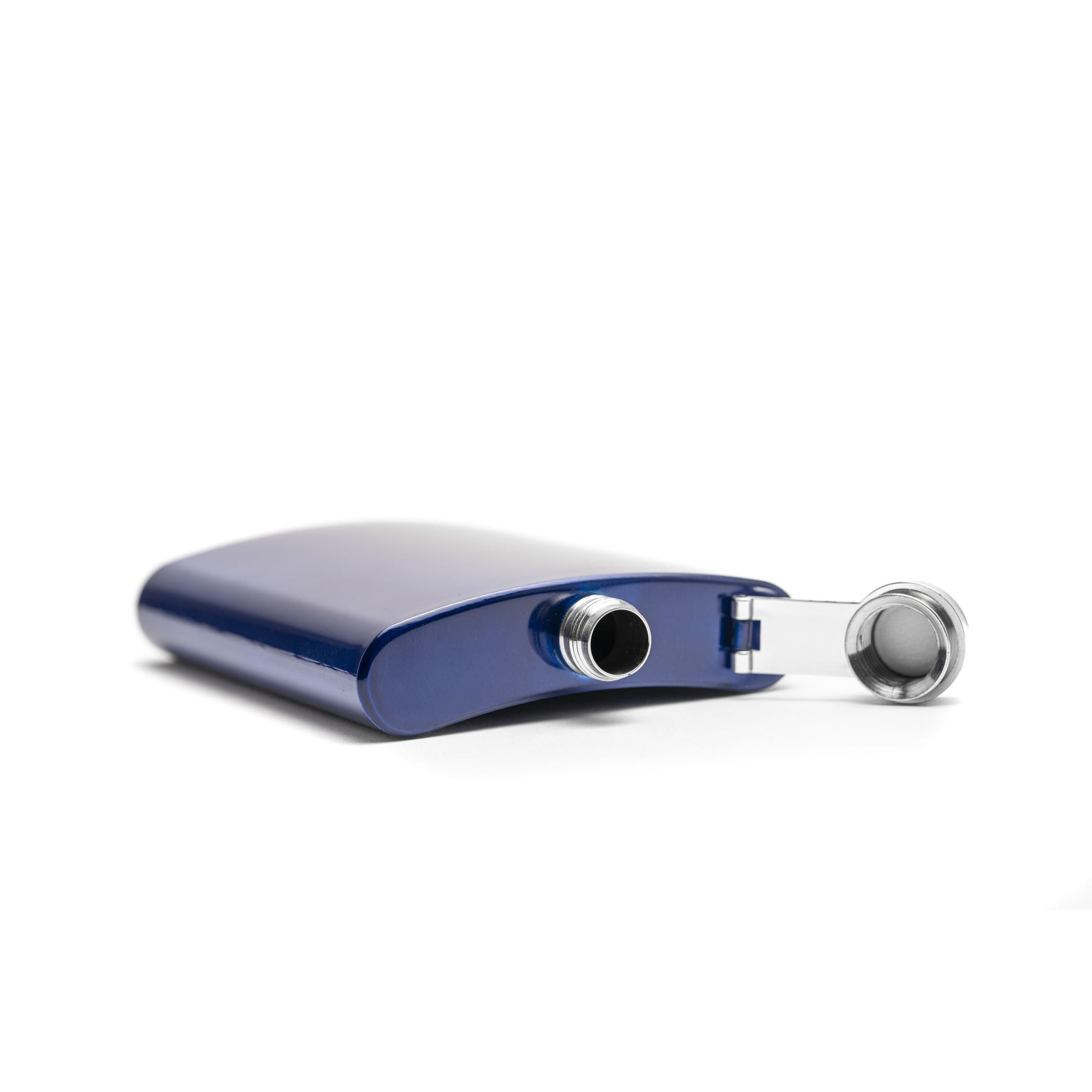 Flachmann HipFlask 200 ml Edelstahl, gebürstet – bedruckbar