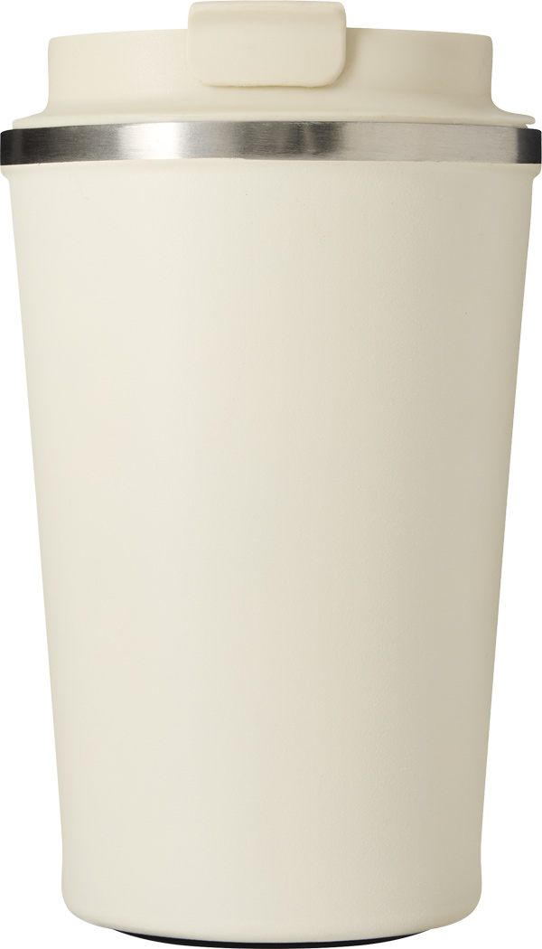 Vakuum-Isolierbecher VELOMUG 350 ml Edelstahl, doppelwandig, bedruckbar