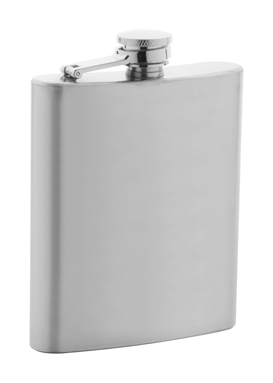 Flachmann Amundsen Edelstahl 200 ml - bedruckbar als Werbeartikel