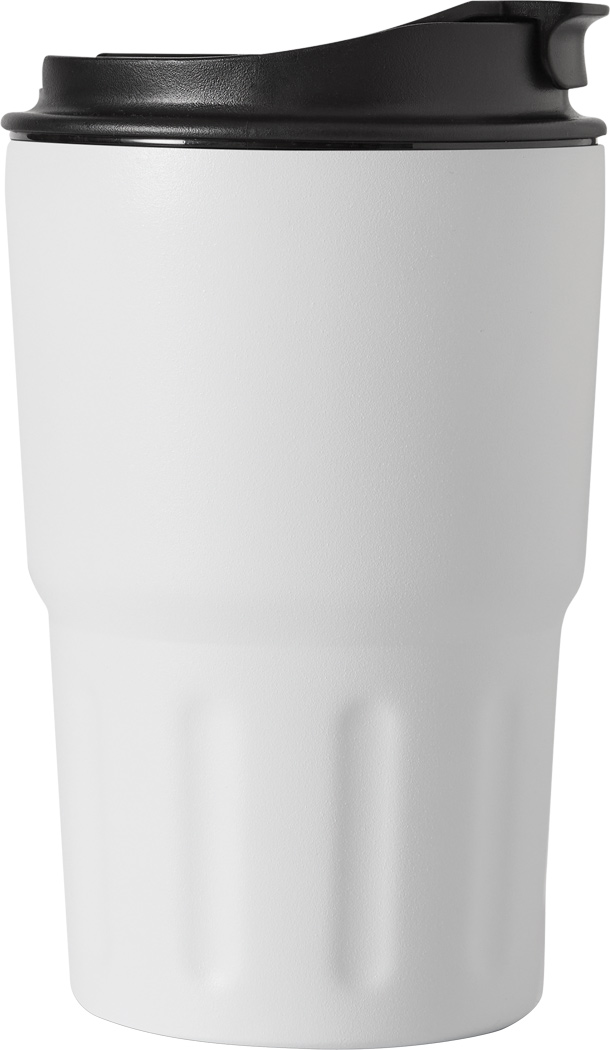 Vakuum-Trinkbecher TRAVEL MUG Edelstahl 400 ml, doppelwandig – bedruckbar