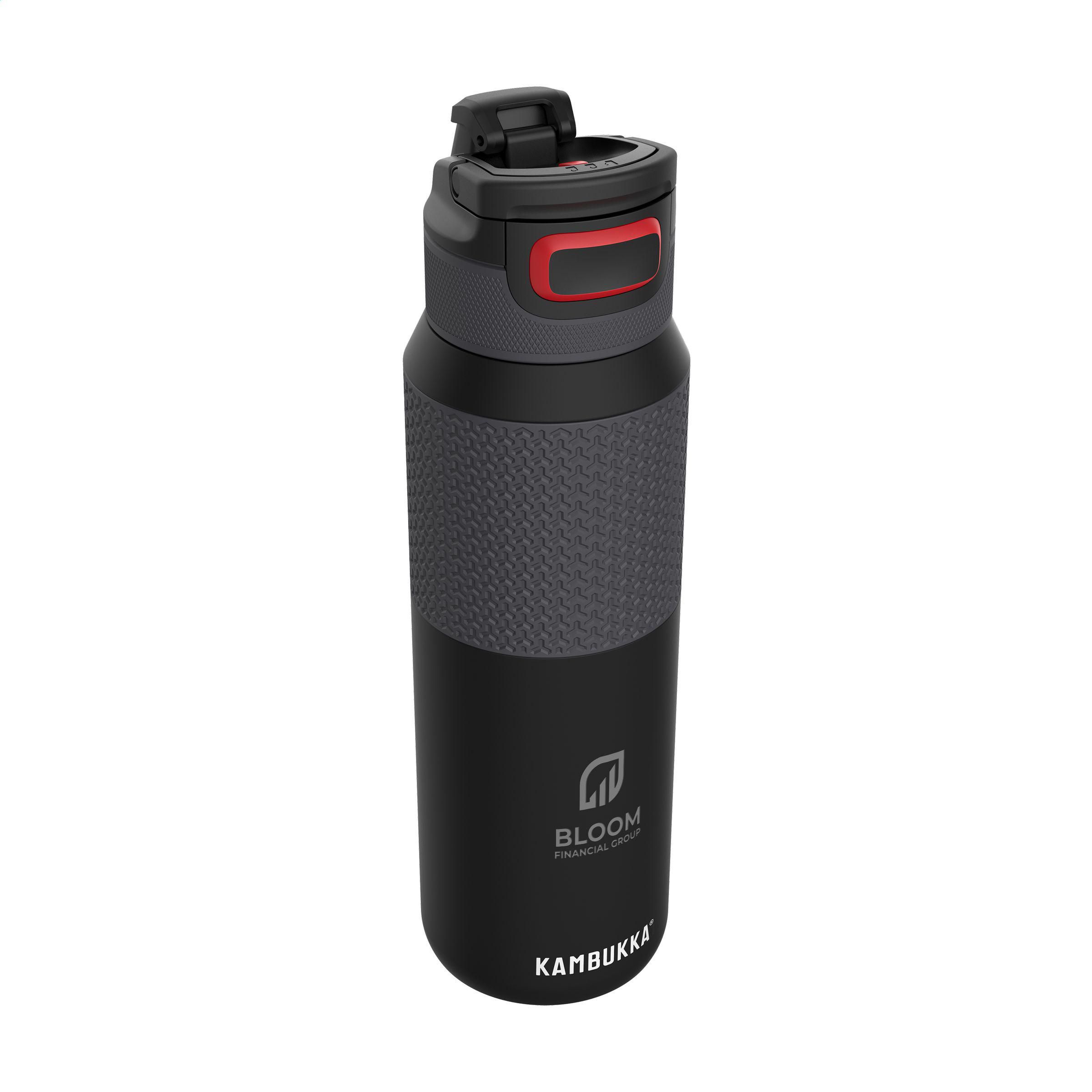 Kambukka® Elton Edelstahl-Trinkflasche 1 L, isoliert, bedruckbar