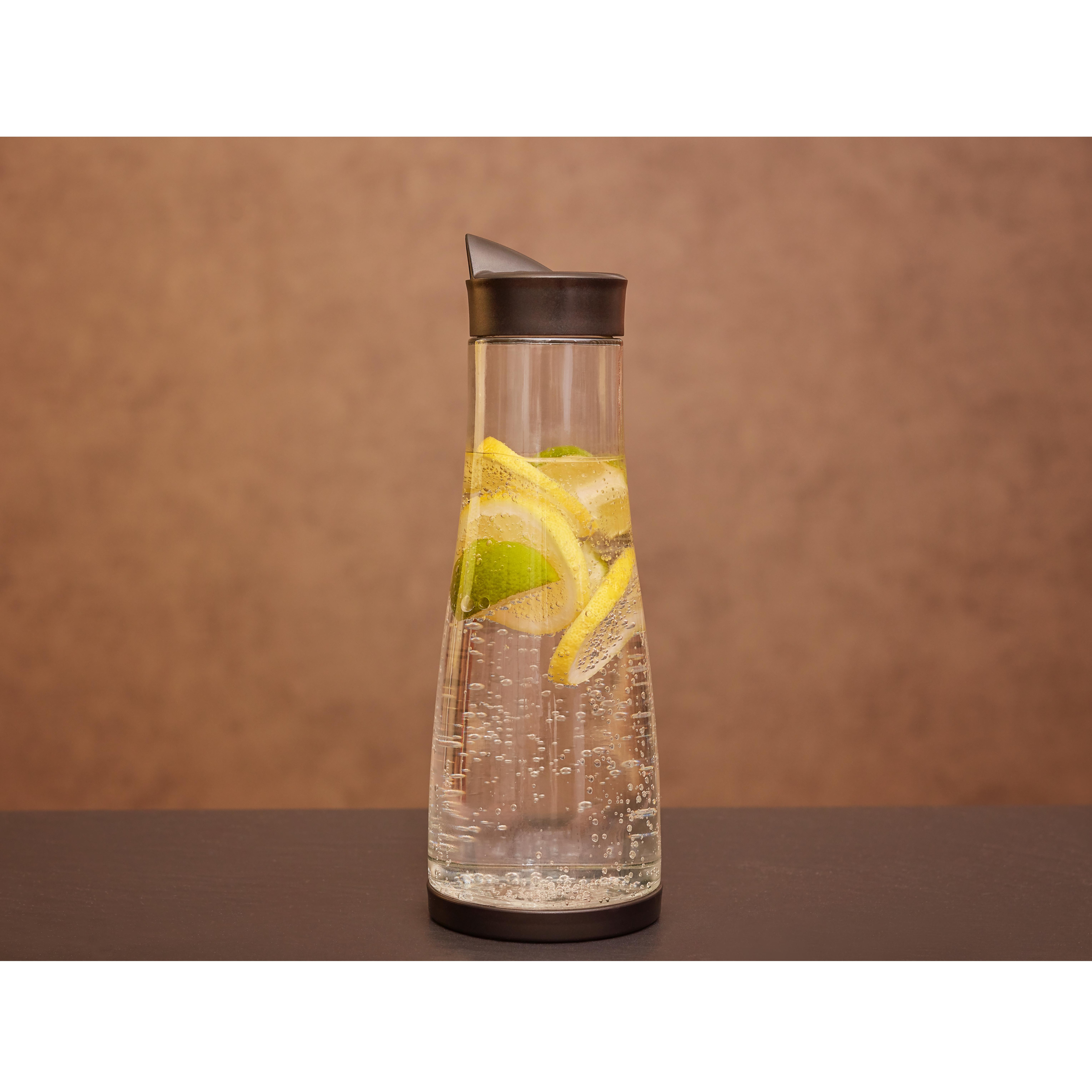Glaskaraffe "Fresh" 1,0 l aus Soda-Lime-Glas – bedruckbar als Werbeartikel