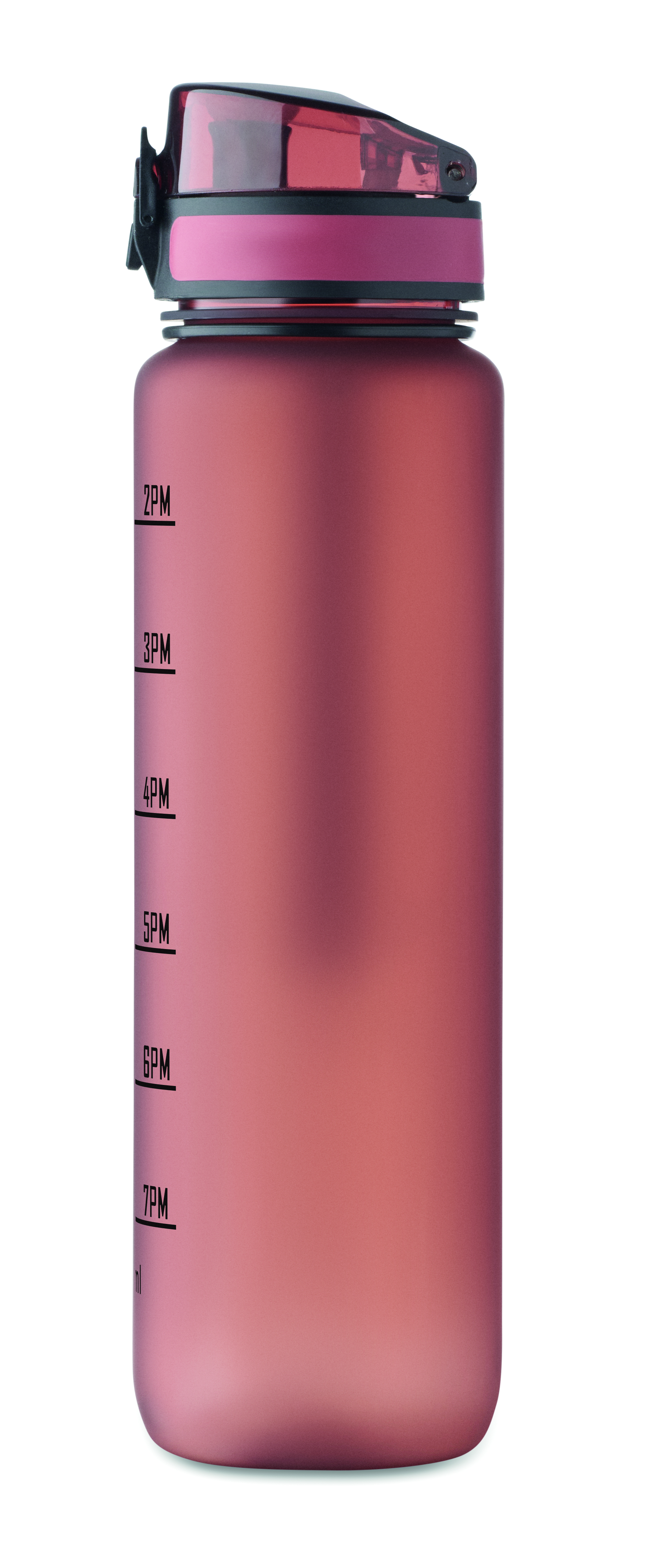 Sport-Trinkflasche RPET 1L ISFORDEN MARK – bedruckbar, mit Trageriemen