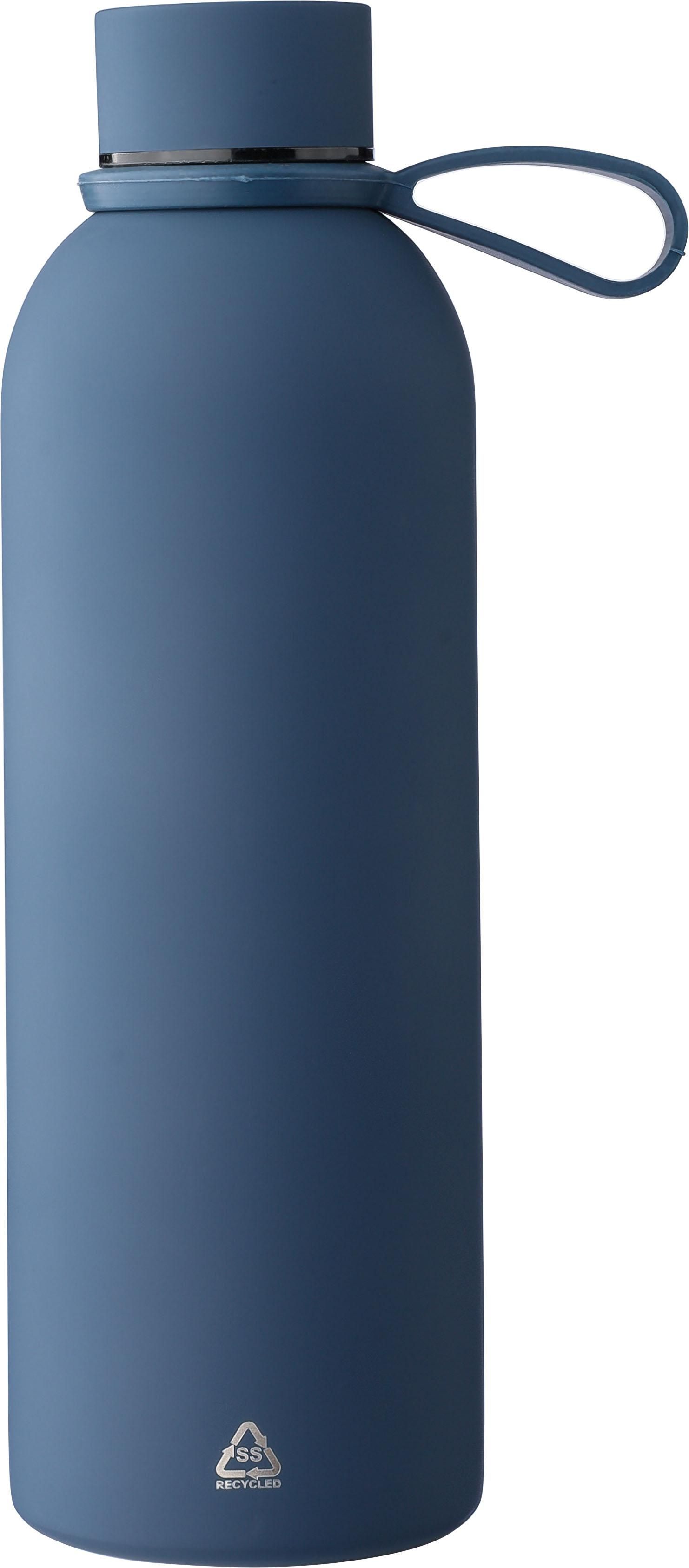 Edelstahl-Trinkflasche Sena 500 ml – doppelwandig, recycelt, bedruckbar