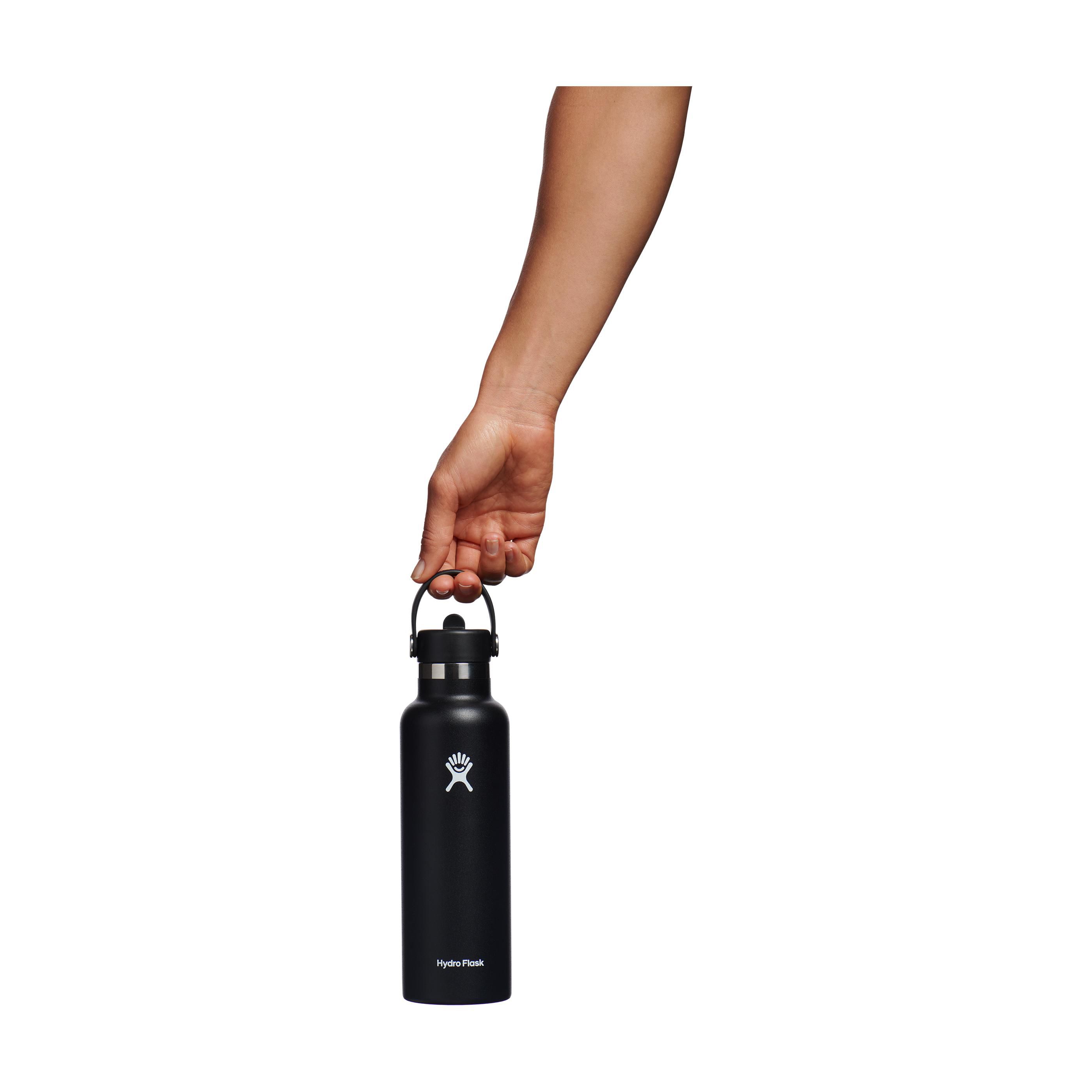 Hydro Flask Edelstahl-Trinkflasche 621 ml mit Strohhalm-Verschluss