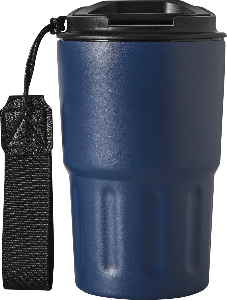 Vakuum-Trinkbecher TRAVEL MUG Edelstahl 400 ml, doppelwandig – bedruckbar