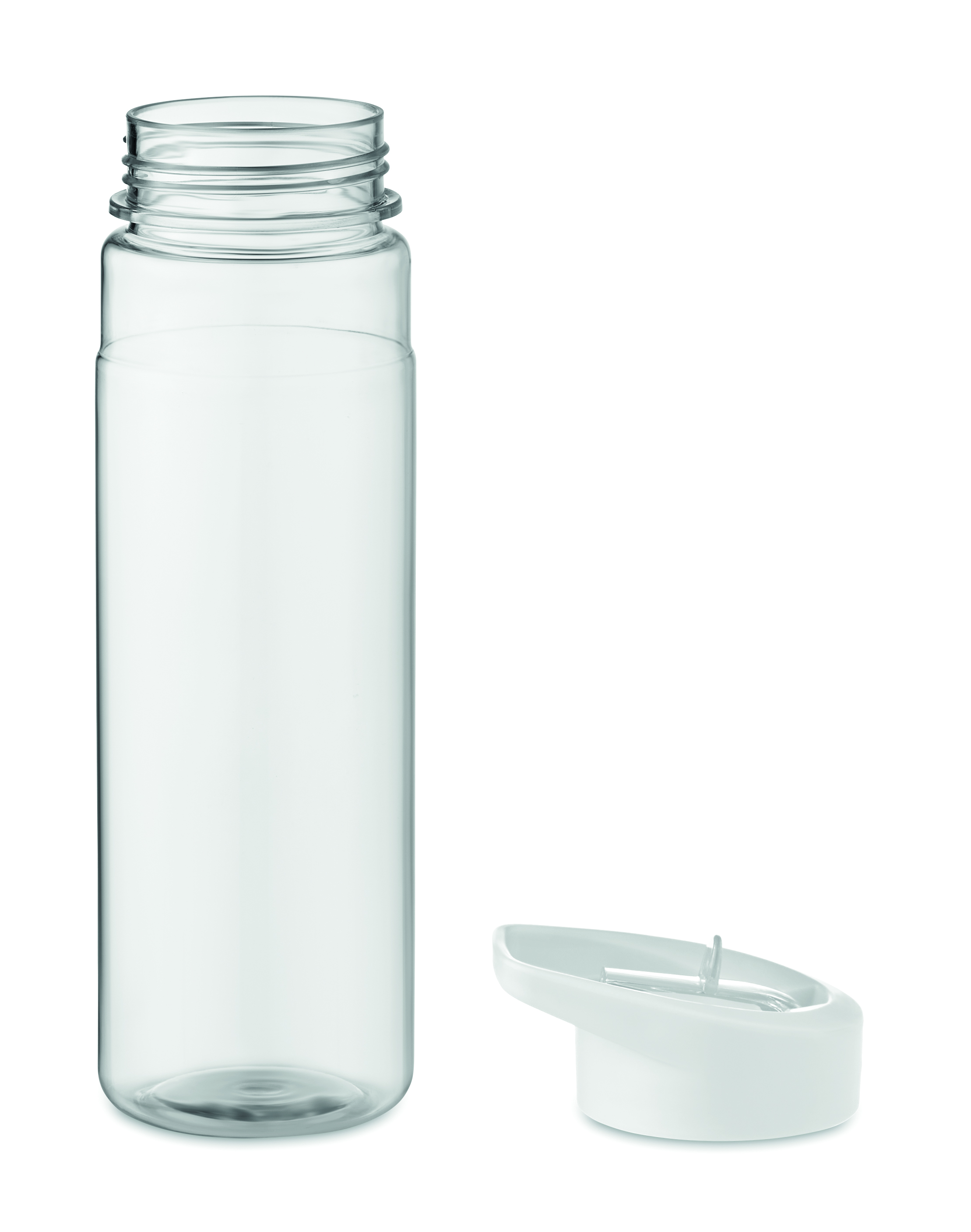 Trinkflasche RPET 650 ml ALABAMA mit Trinkhalm – bedruckbar