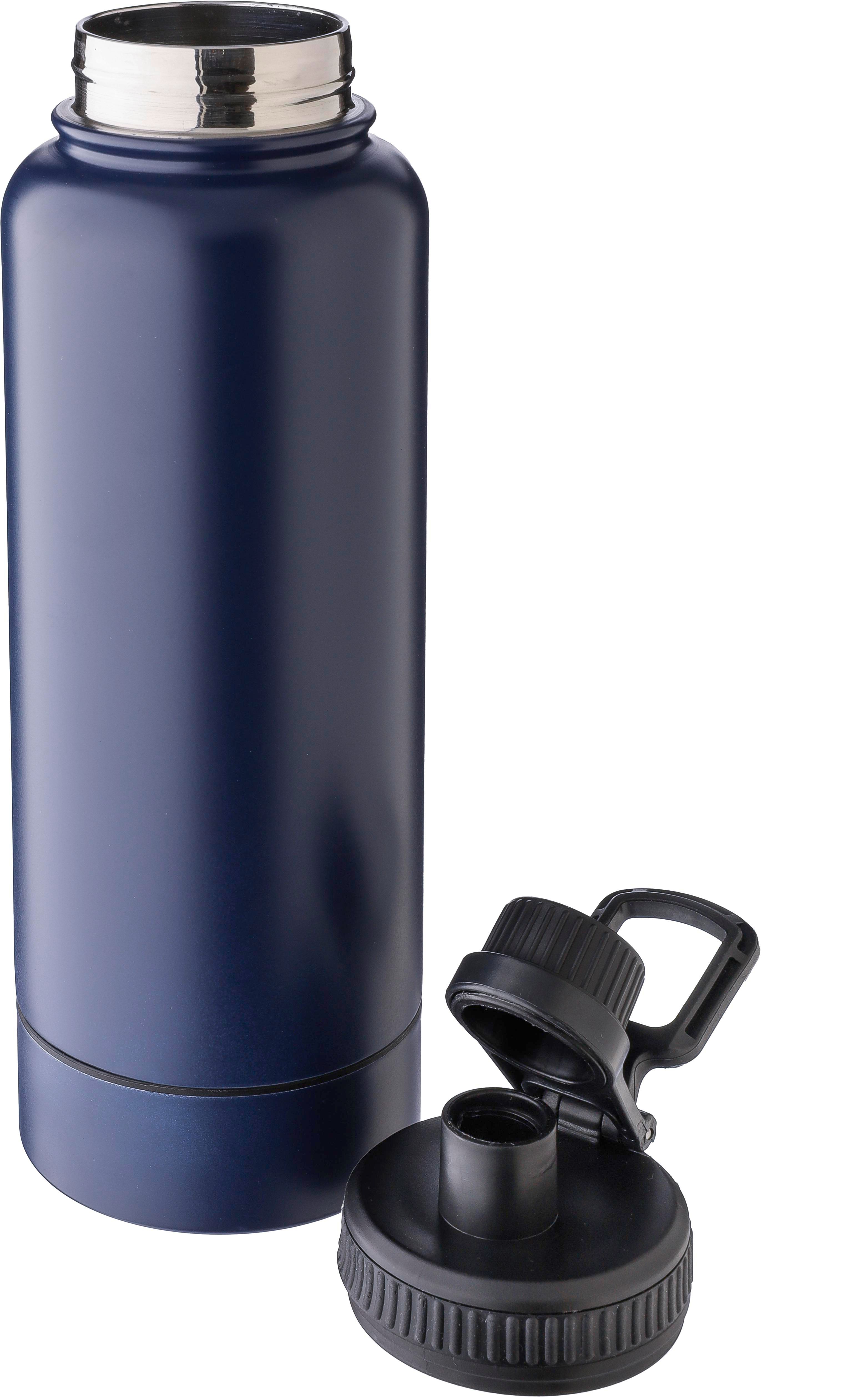 Edelstahl-Trinkflasche 1000 ml Nathaniel, doppelwandig, bedruckbar